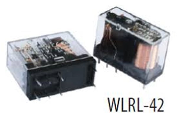 WLRL-42 8 Pin 2 Kontak Bobin:12 V/DC
