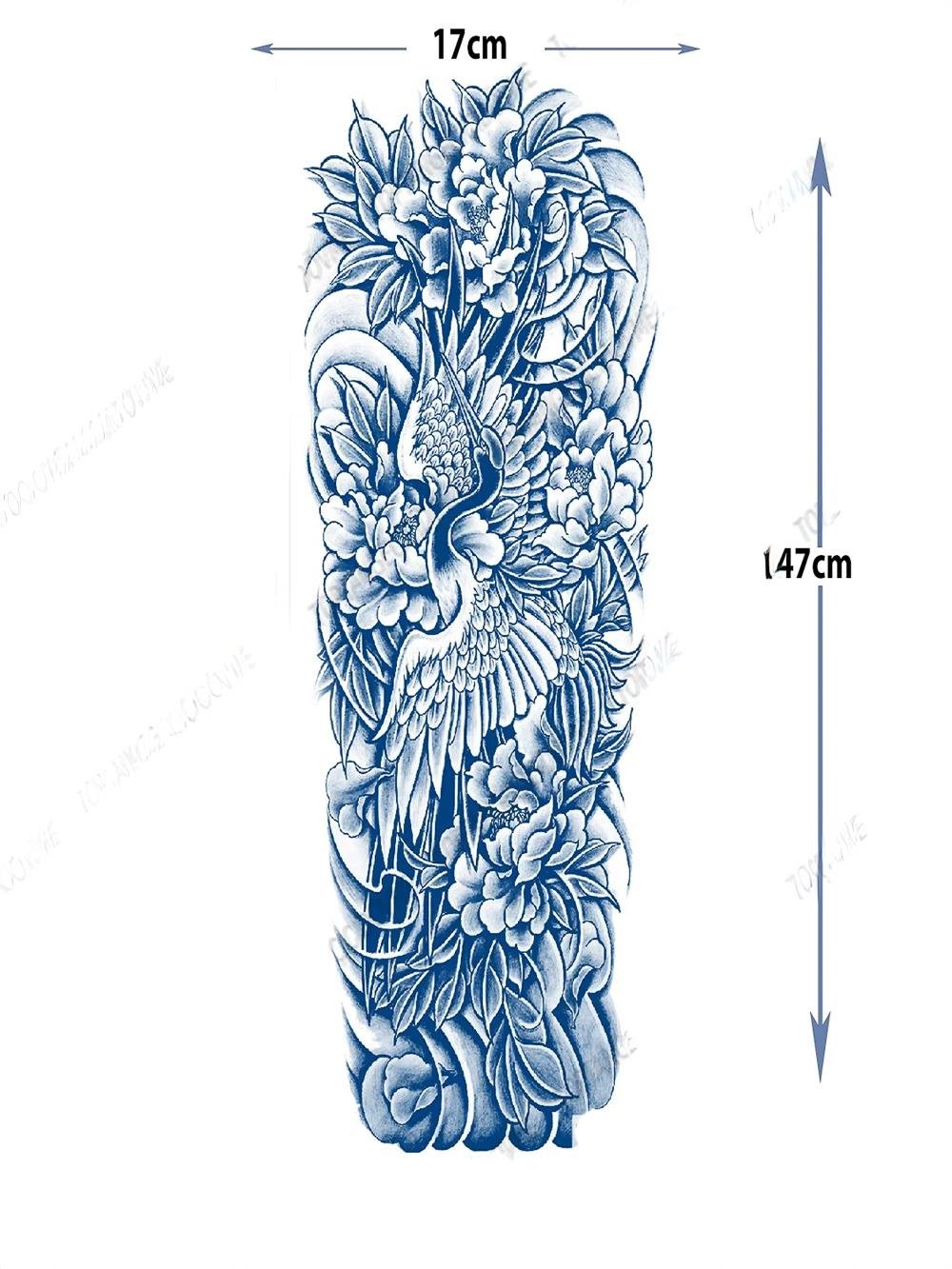 1 AY KALICI KOL KAPLAMALI DÖVME 95