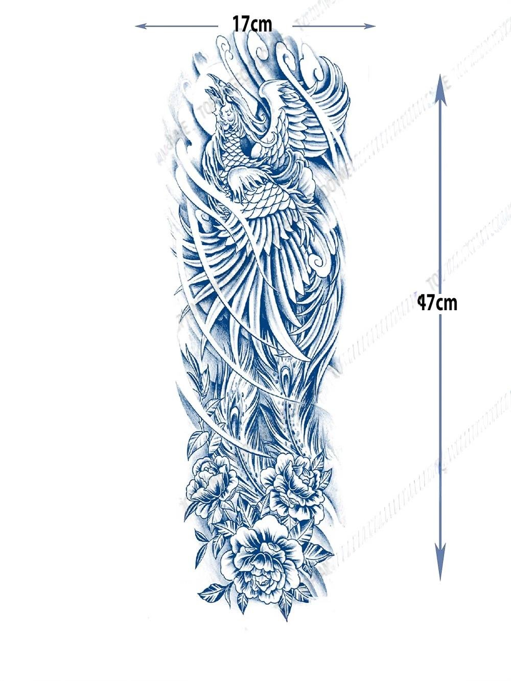 1 AY KALICI KOL KAPLAMALI DÖVME 98