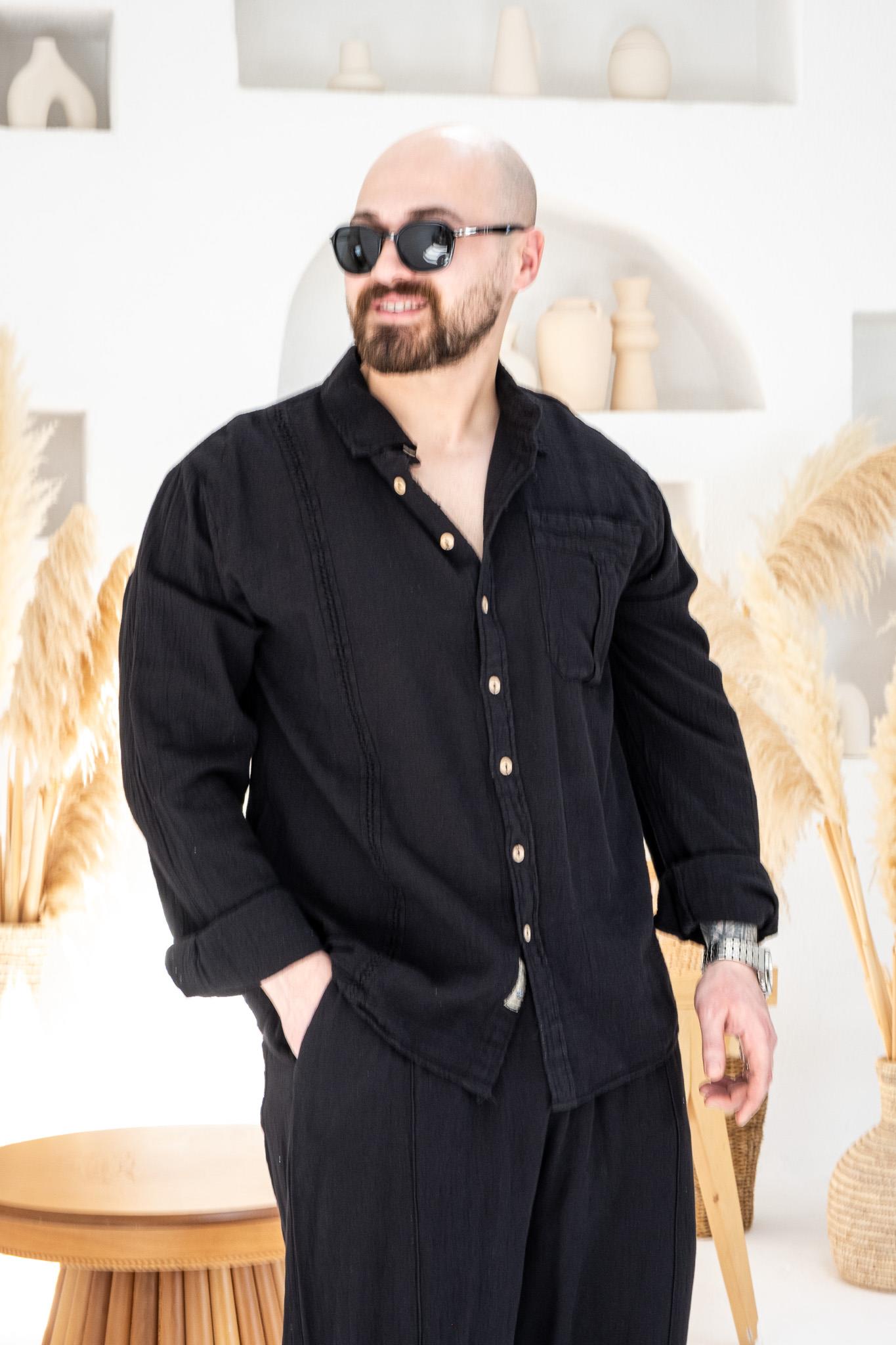 %100 Pamuk Keten Alt Üst Takım (TKS38)