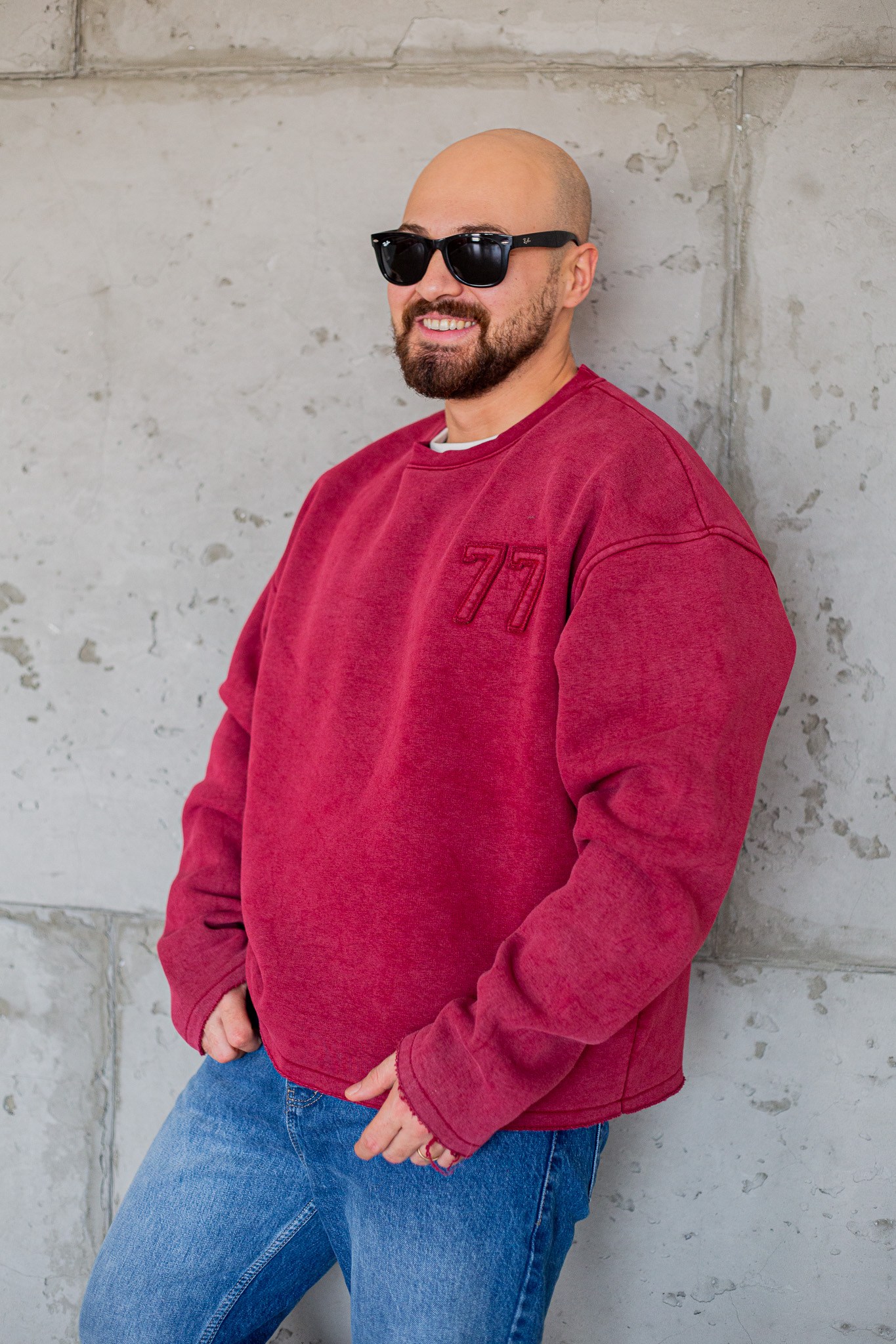 77 Parça Detaylı Overize Sweatshirt (SVTBO118)