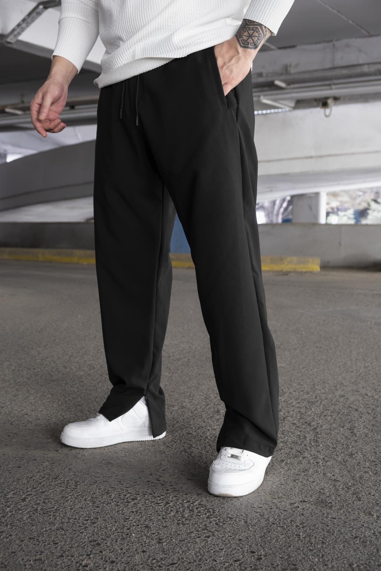 Baggy Kalıp Fermuar Detaylı Jogger (JGS04)
