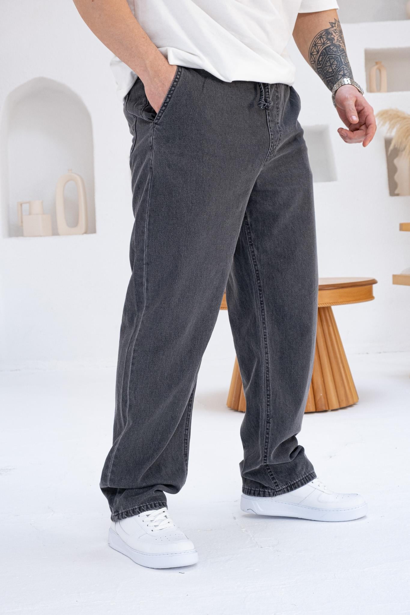 Baggy Kalıp Kot Jogger (JGG43)