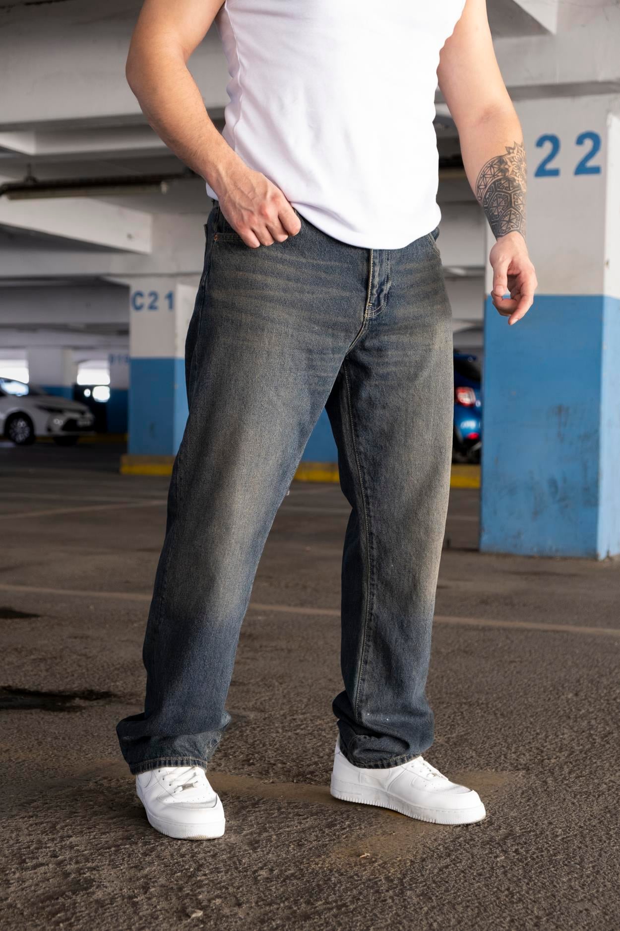 Baggy Kalıp Kot Pantolon (KO02)