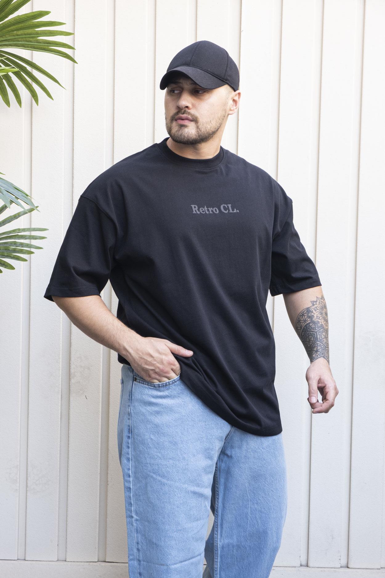 Baskılı Oversize T-Shirt (TSS35)