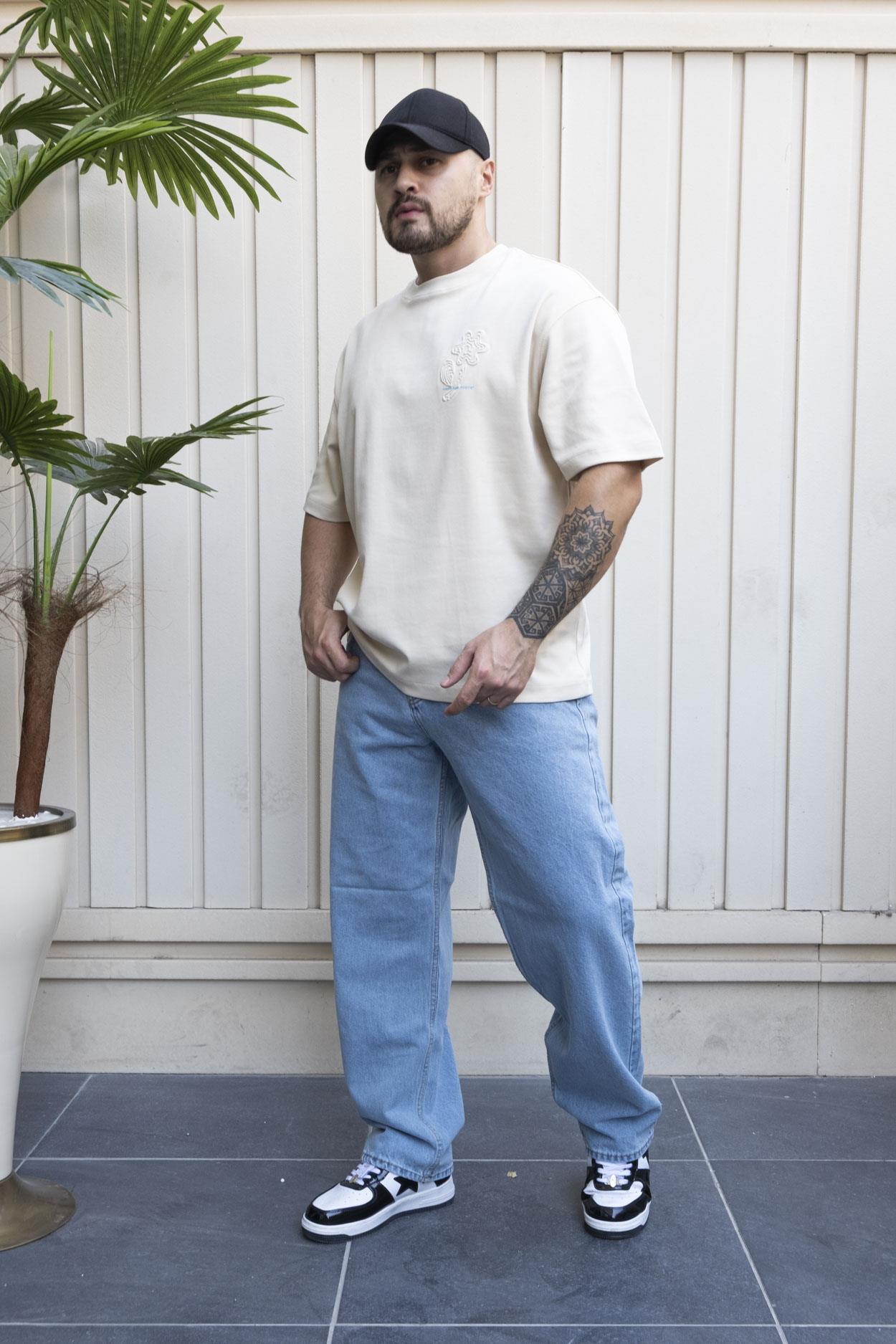 Baskılı Oversize T-Shirt (YTK01)