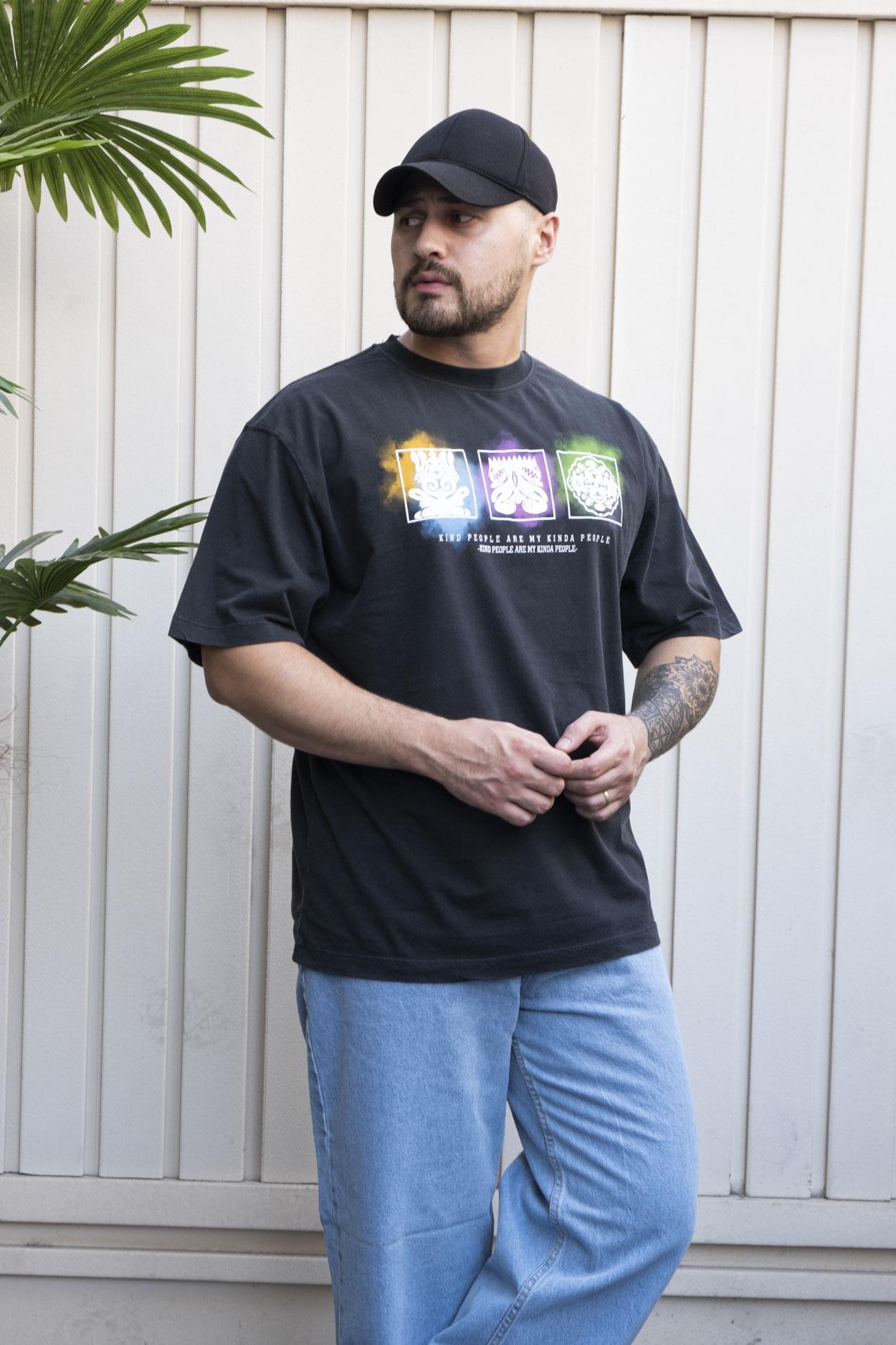 Baskılı Oversize T-Shirt (YTS08)