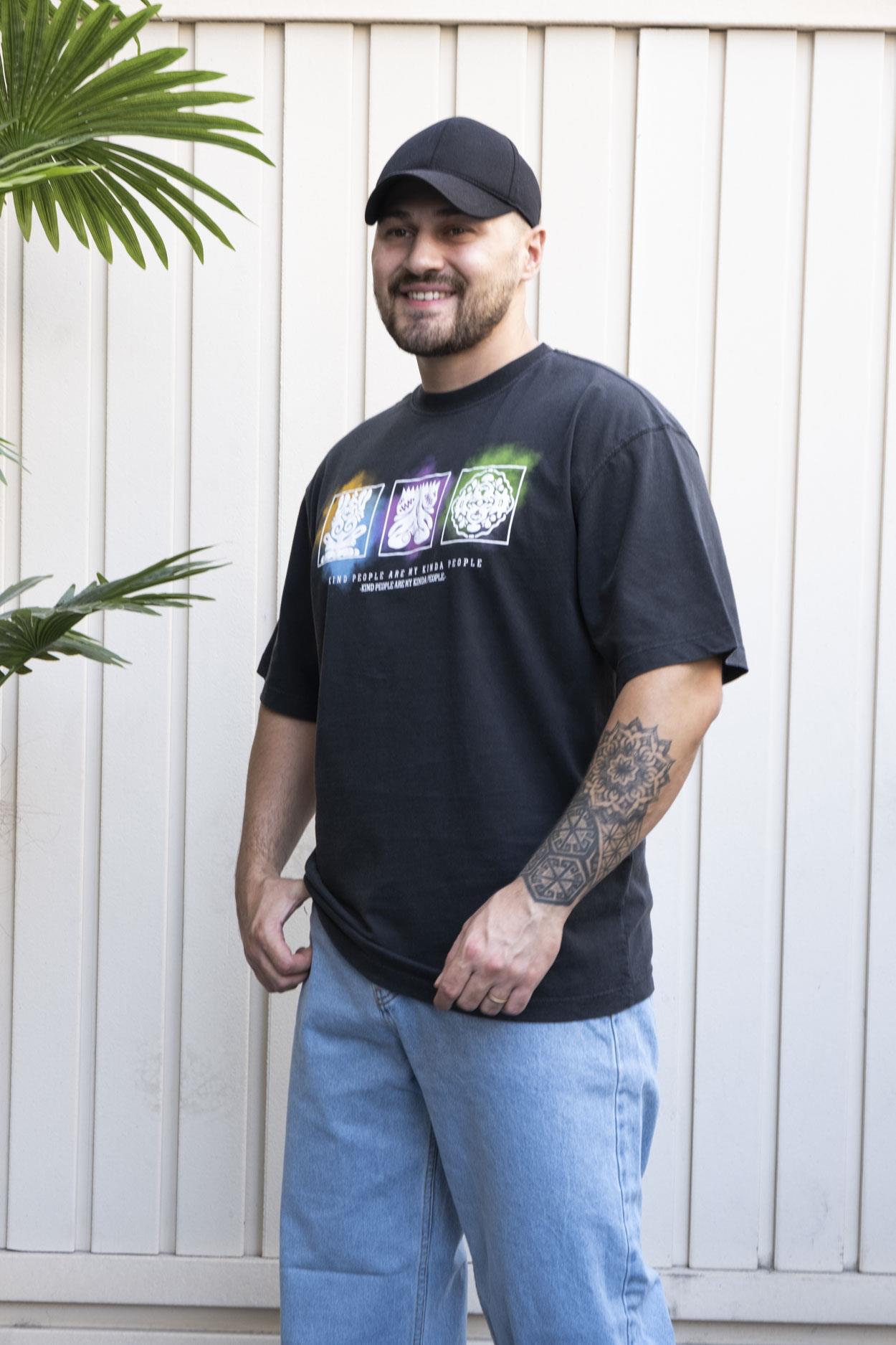 Baskılı Oversize T-Shirt (YTS08)