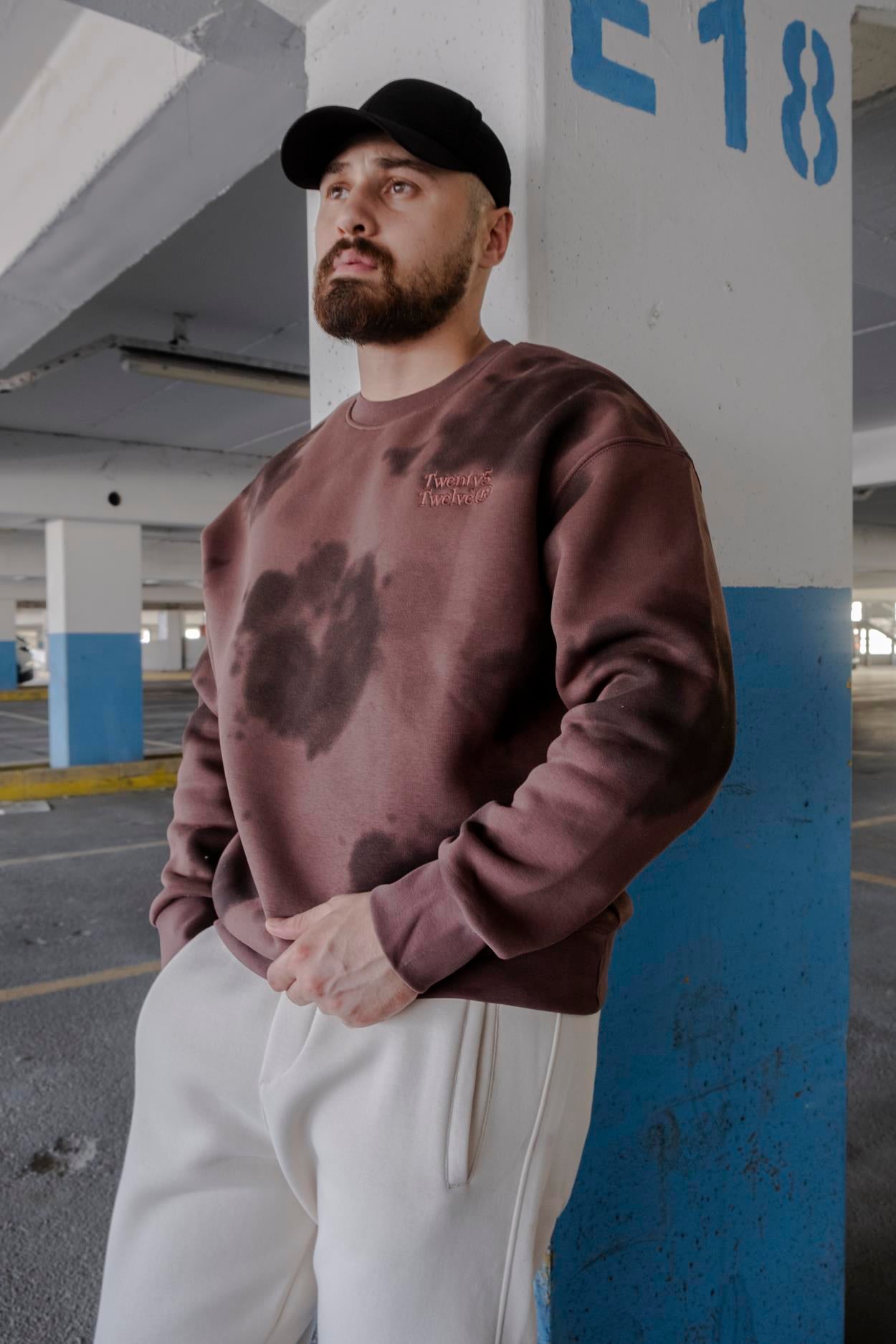 Batik Desenli Rahat Kalıp Sweatshirt (SVTKA01)