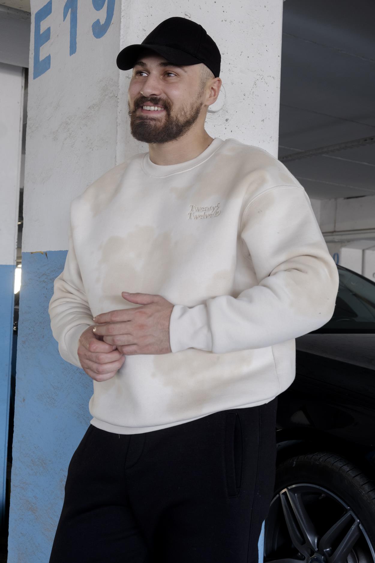 Batik Desenli Rahat Kalıp Sweatshirt (SVTKR01)