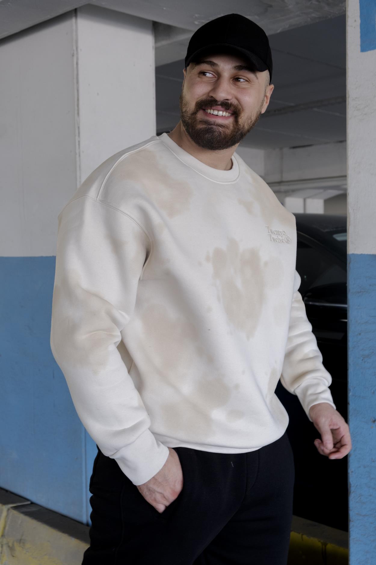 Batik Desenli Rahat Kalıp Sweatshirt (SVTKR01)