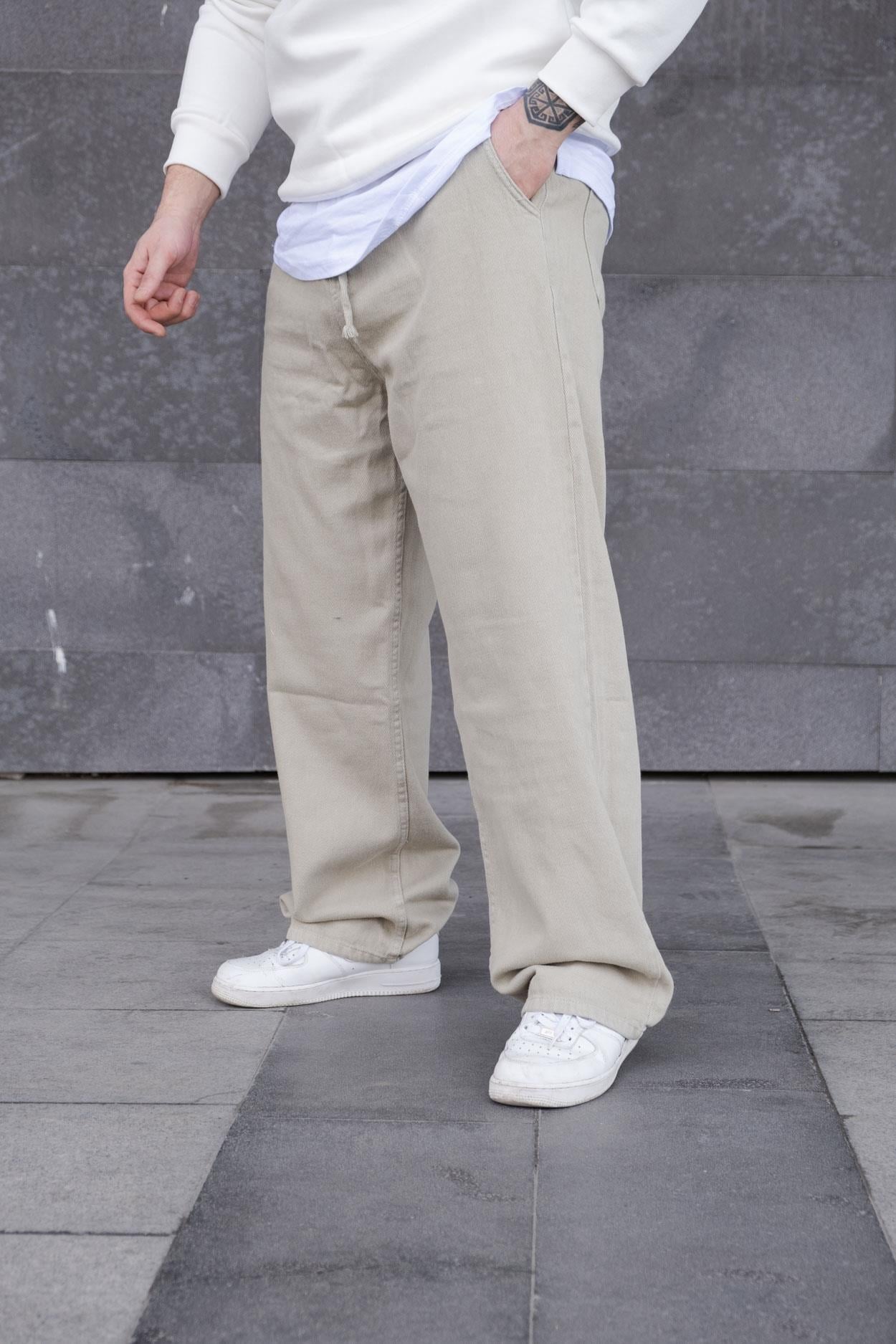 Beli Lastikli Baggy Gabardin Pantolon (JGY18)