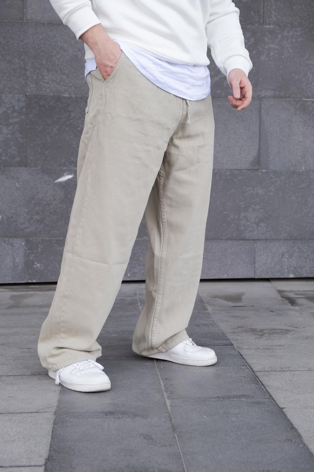 Beli Lastikli Baggy Gabardin Pantolon (JGY18)