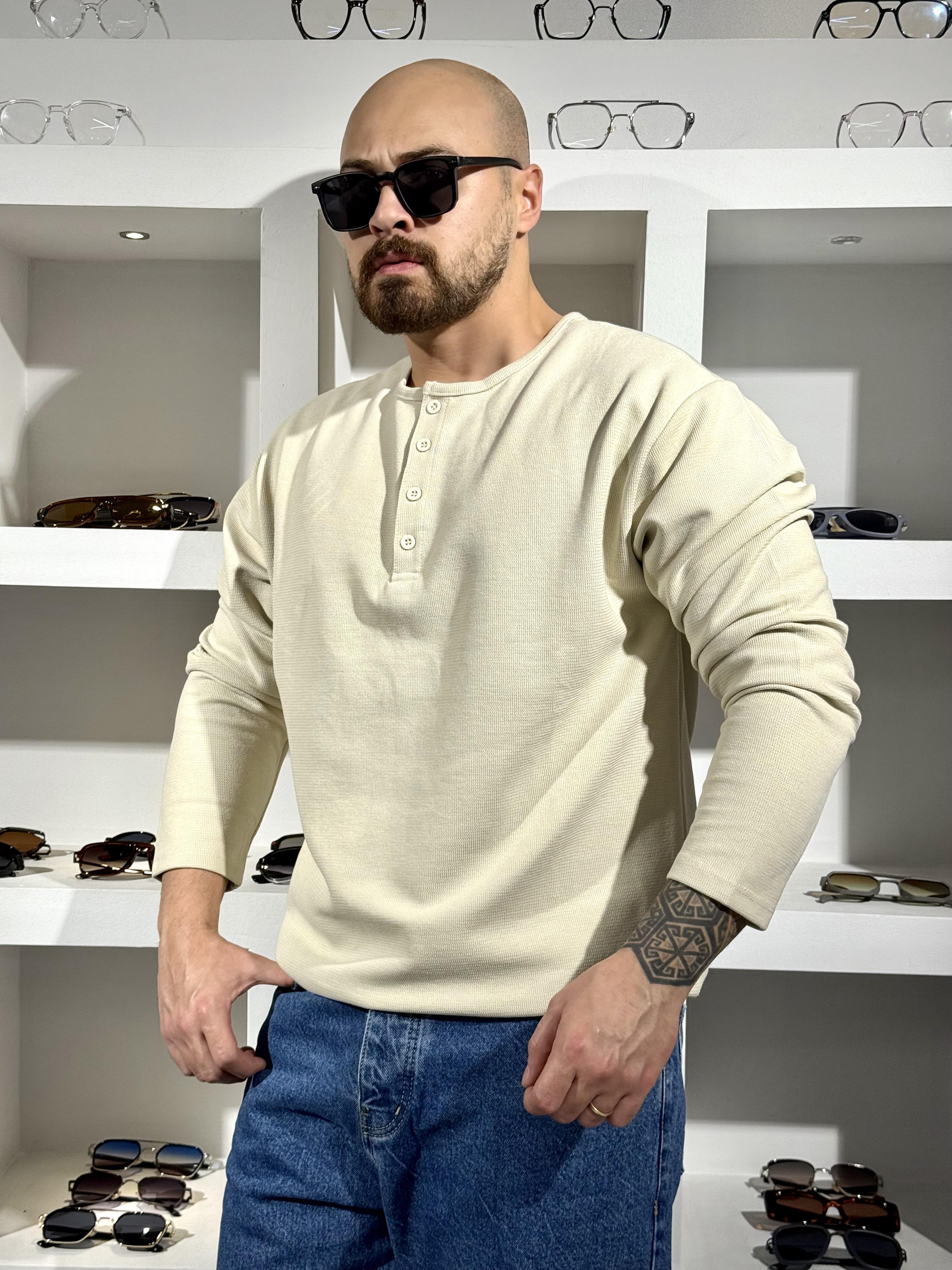 Düğme Detaylı Kampanyalı Sweatshirt (SVTKR78)