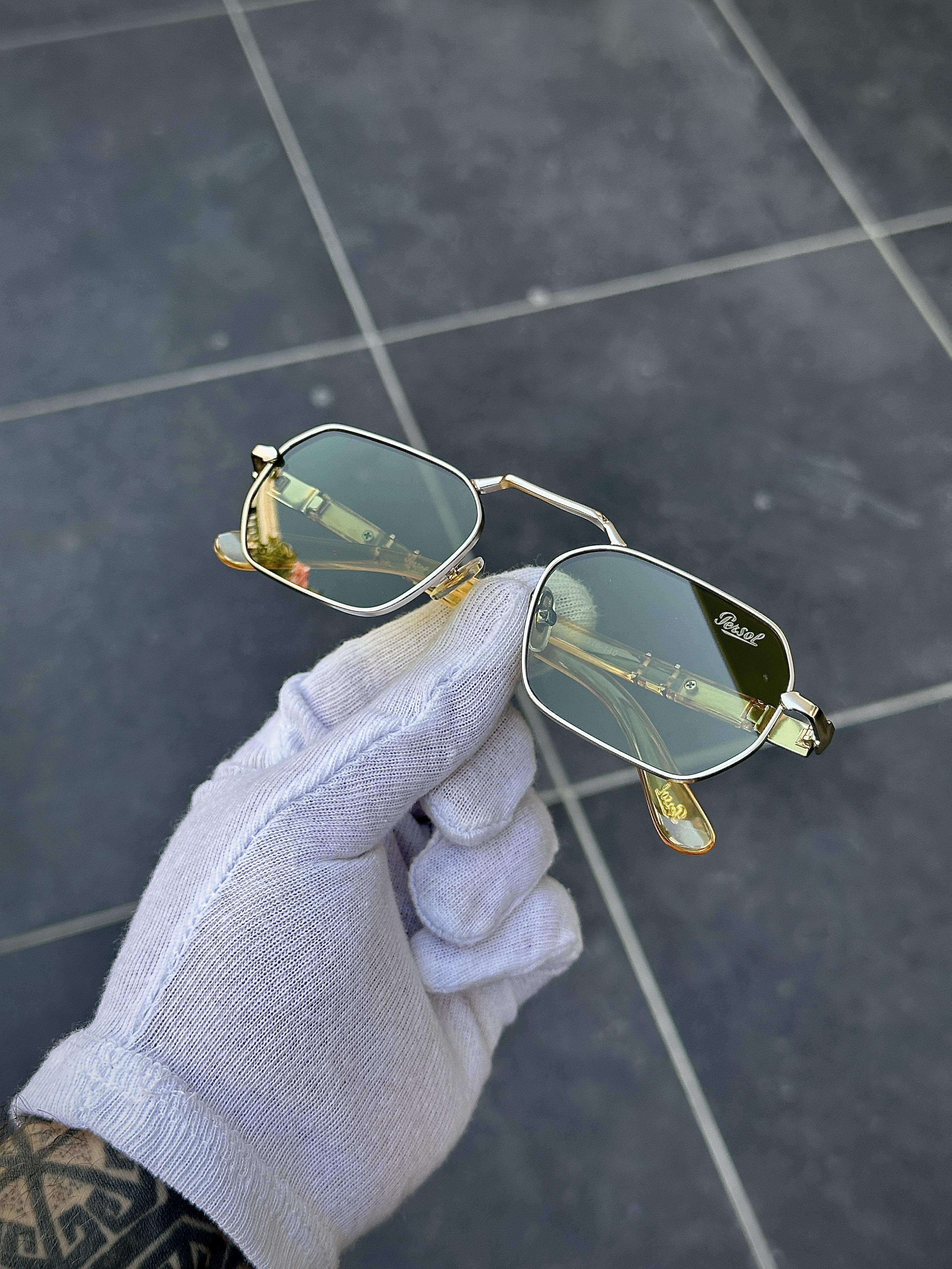 Eşref Tek Erkek Güneş Gözlüğü (Yeşil)