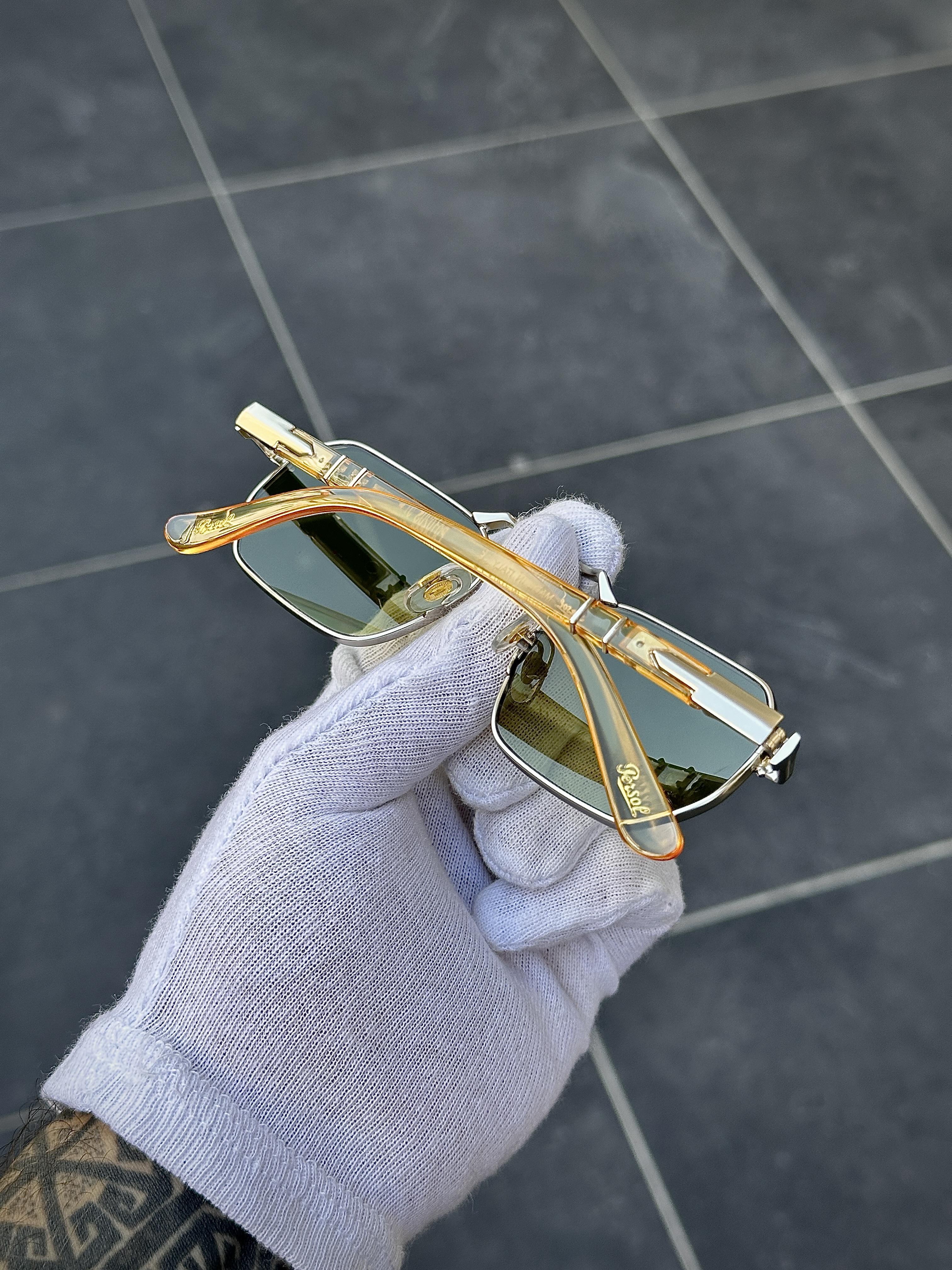 Eşref Tek Erkek Güneş Gözlüğü (Yeşil)