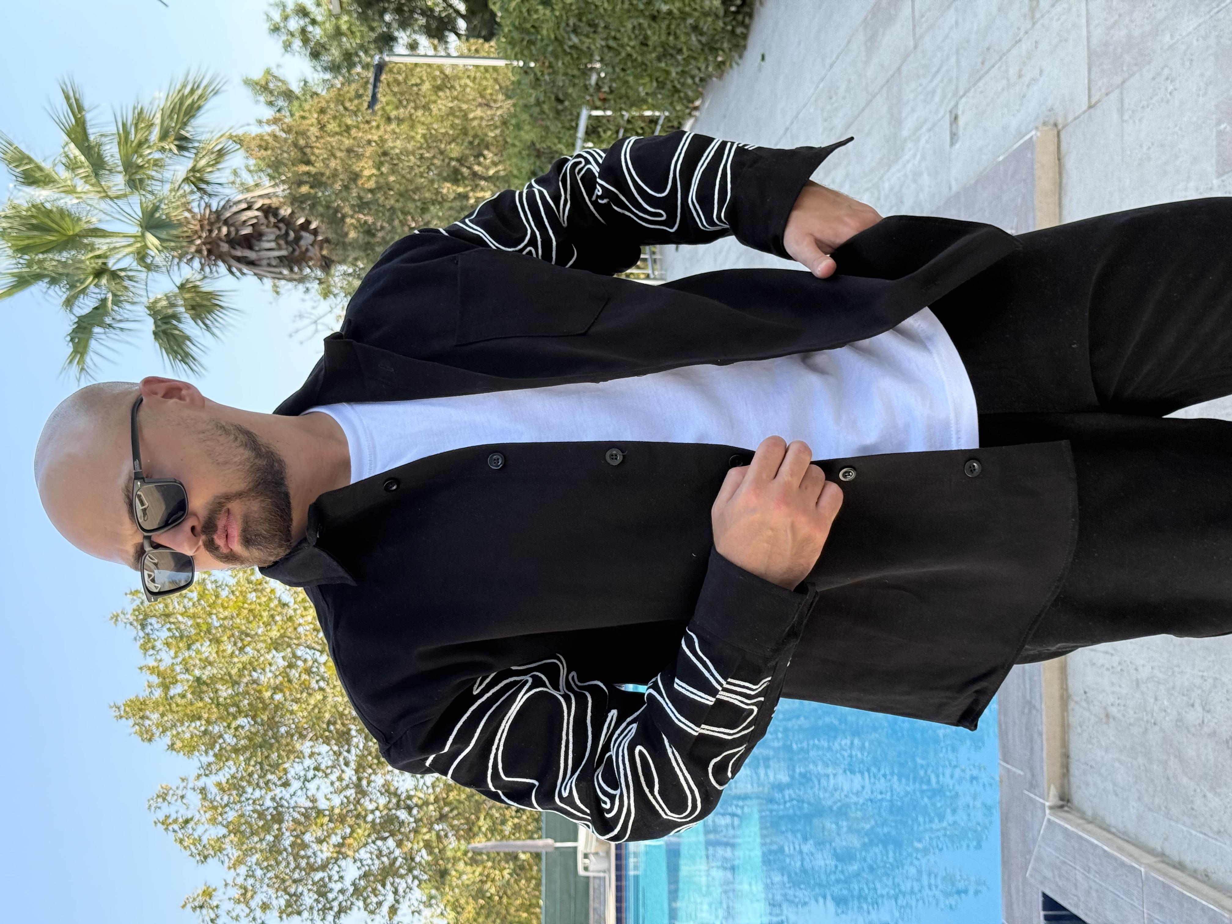 Gabardin Kumaş Rahat Kalıp Ceket (MEVS42)
