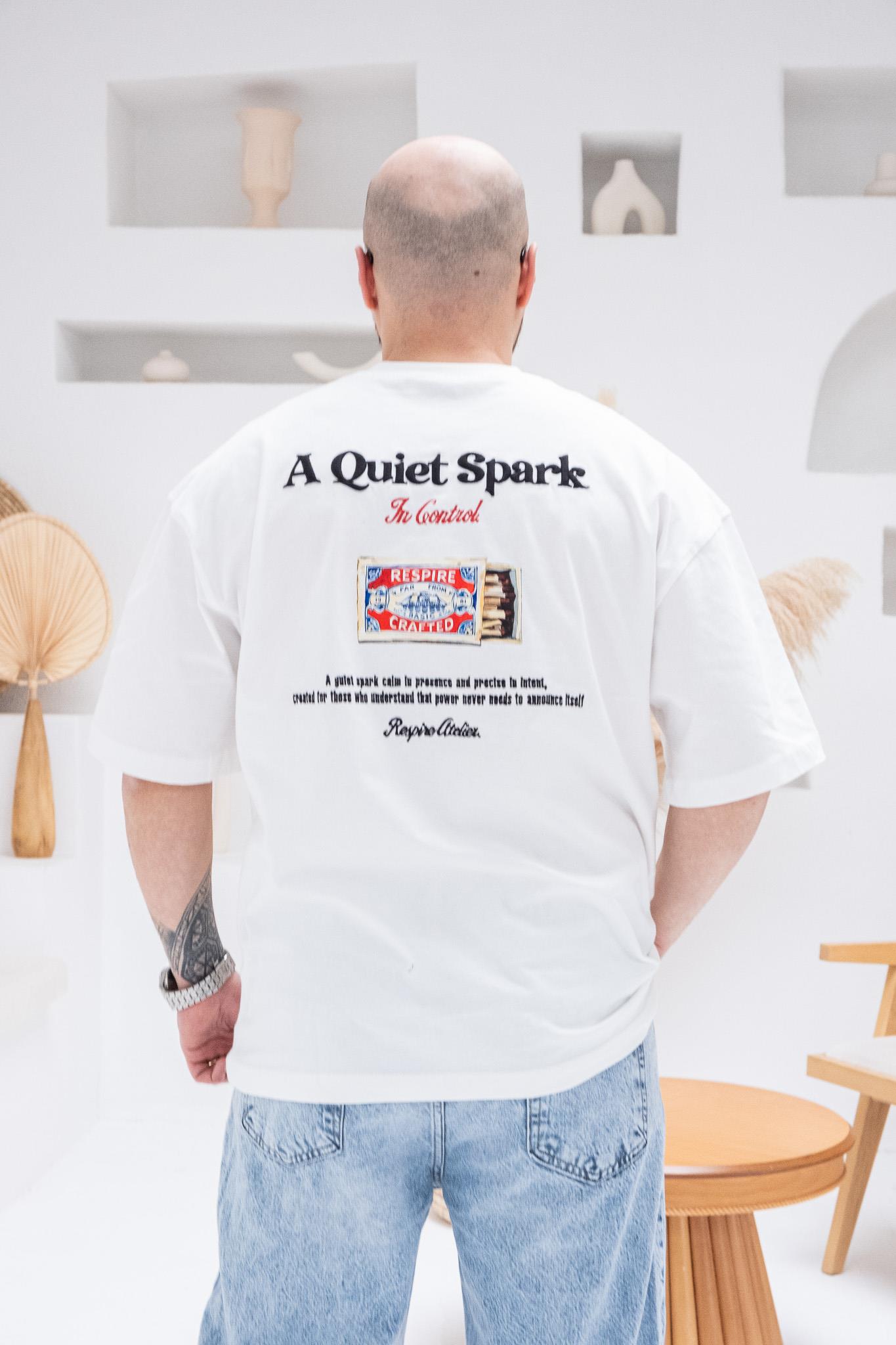 Göğüs Sırt Baskılı Ve Nakışlı Oversize T-shirt(TSB58)