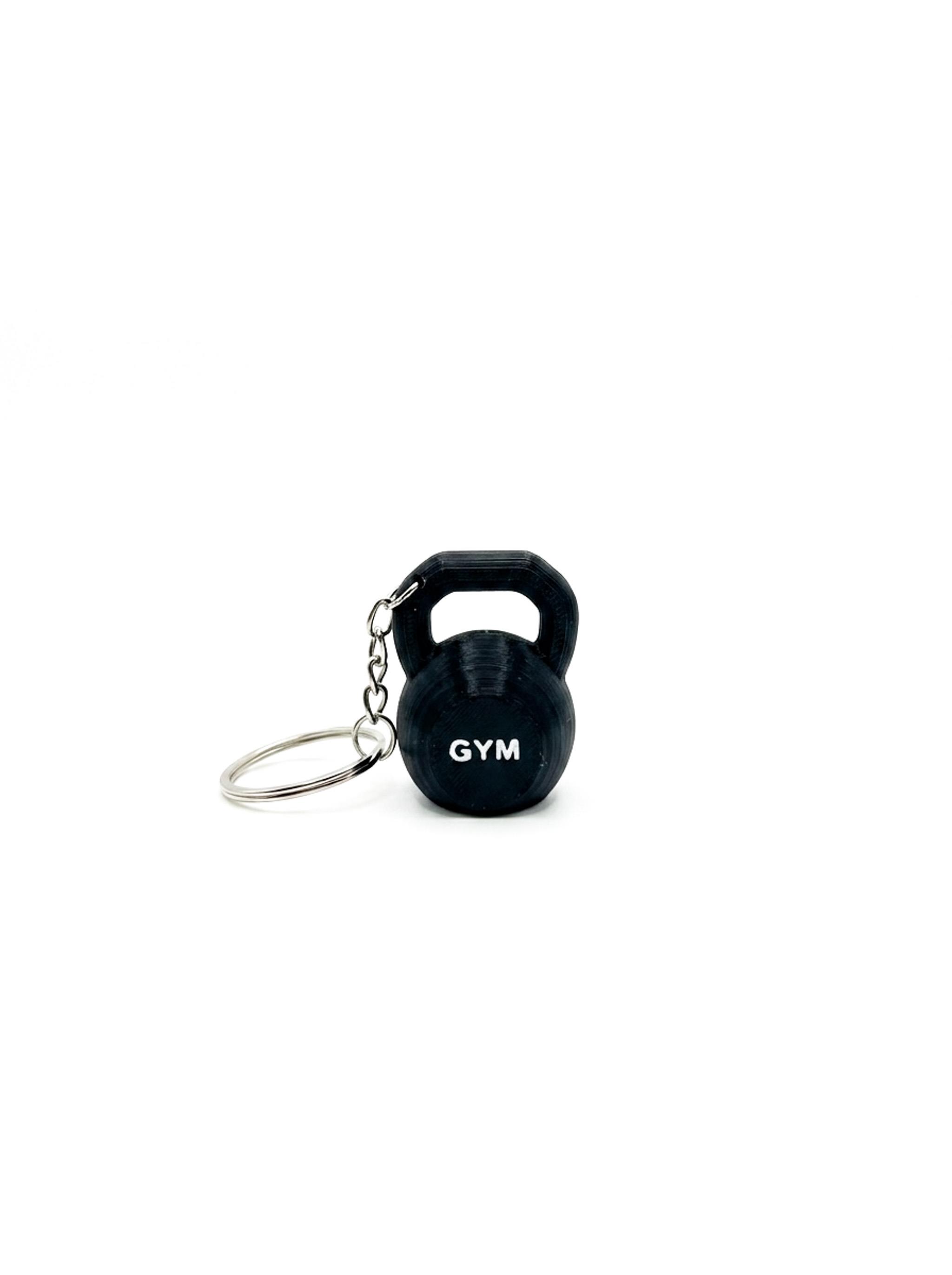 Gym Temalı Kettlebell Anahtarlık