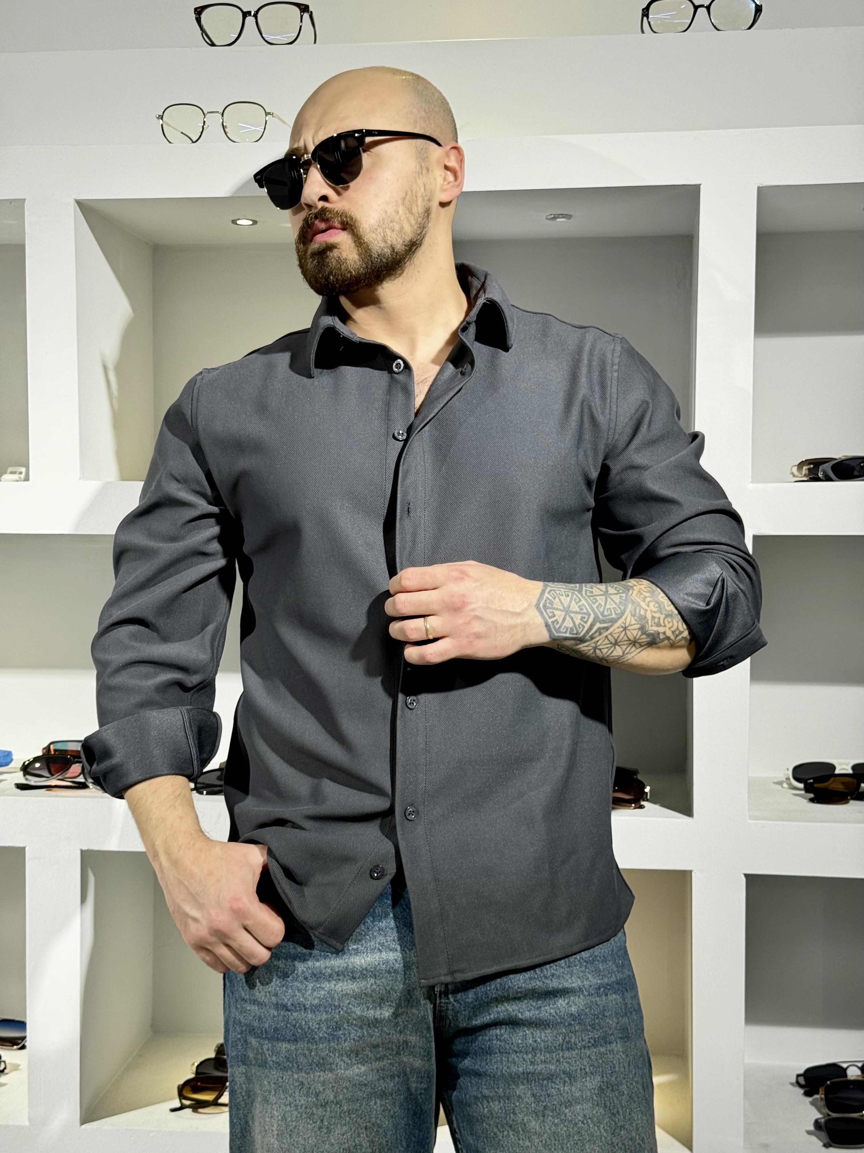 Kalın Kışlık Kumaş Gömlek (GMG55)