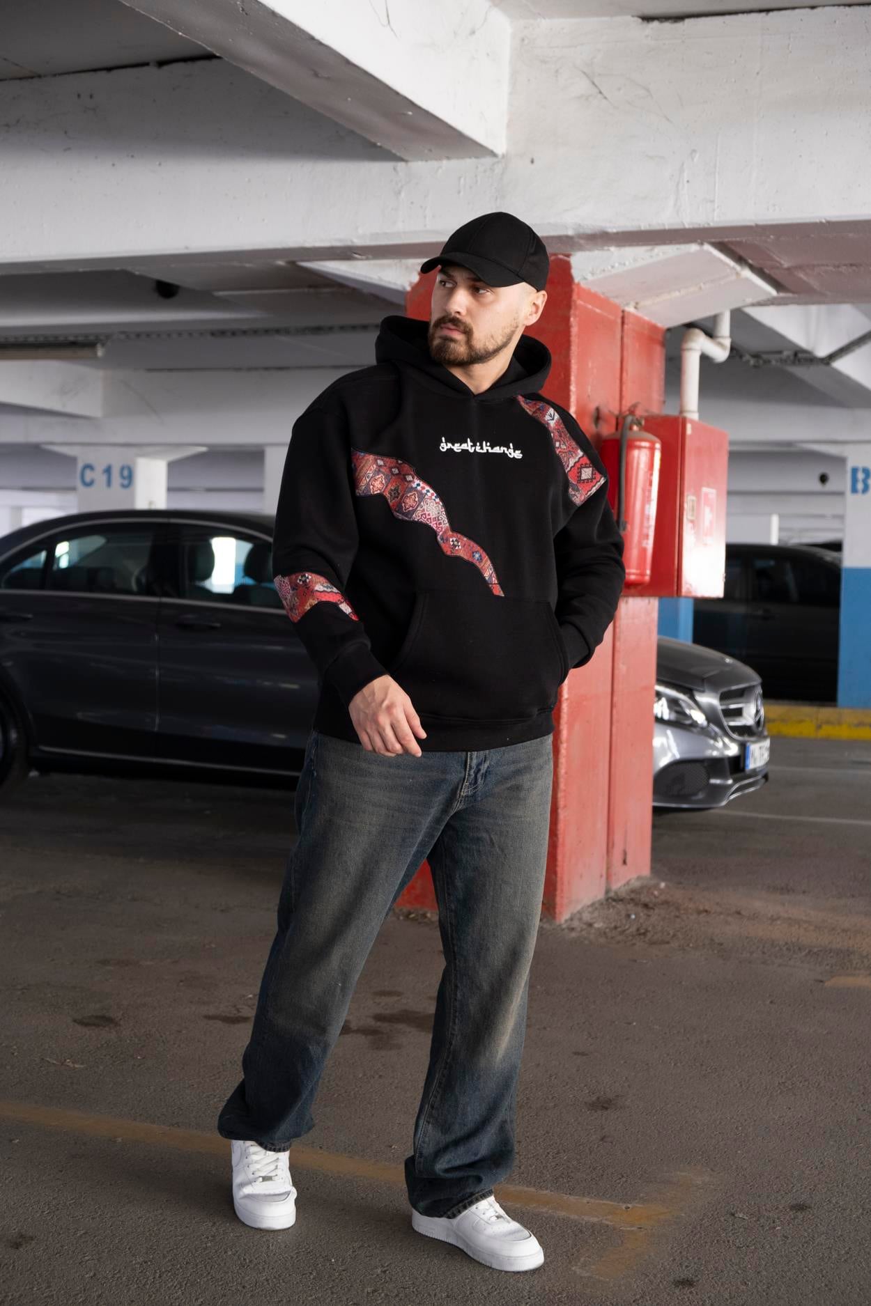 Kapüşonlu Oversize Sweatshirt (SVTS03)