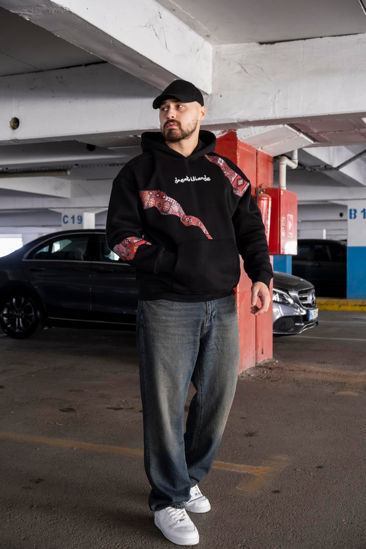 Kapüşonlu Oversize Sweatshirt (SVTS03)