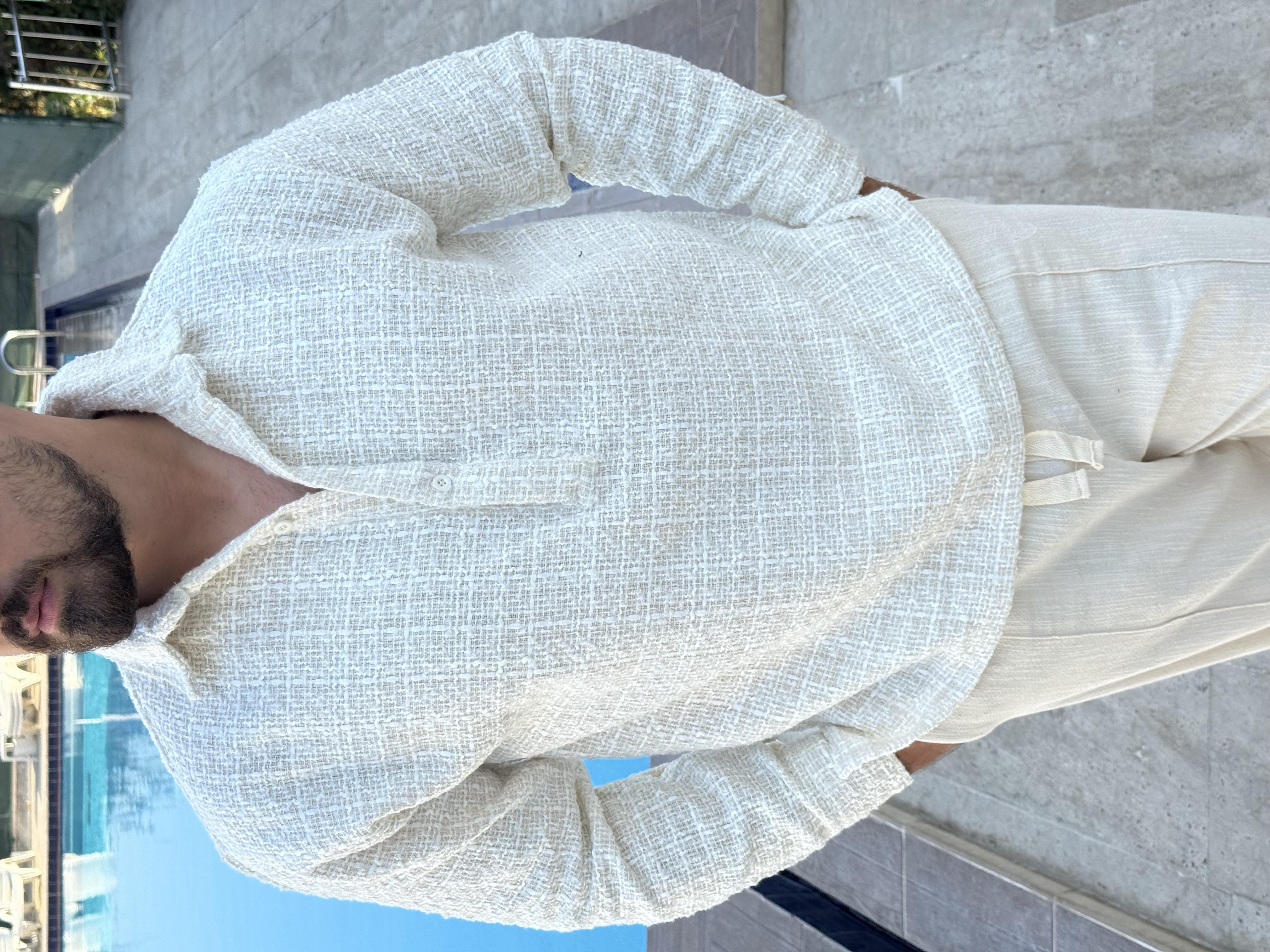 Kaşe Kumaş Rahat Kalıp Sweatshirt (SVTKR41)