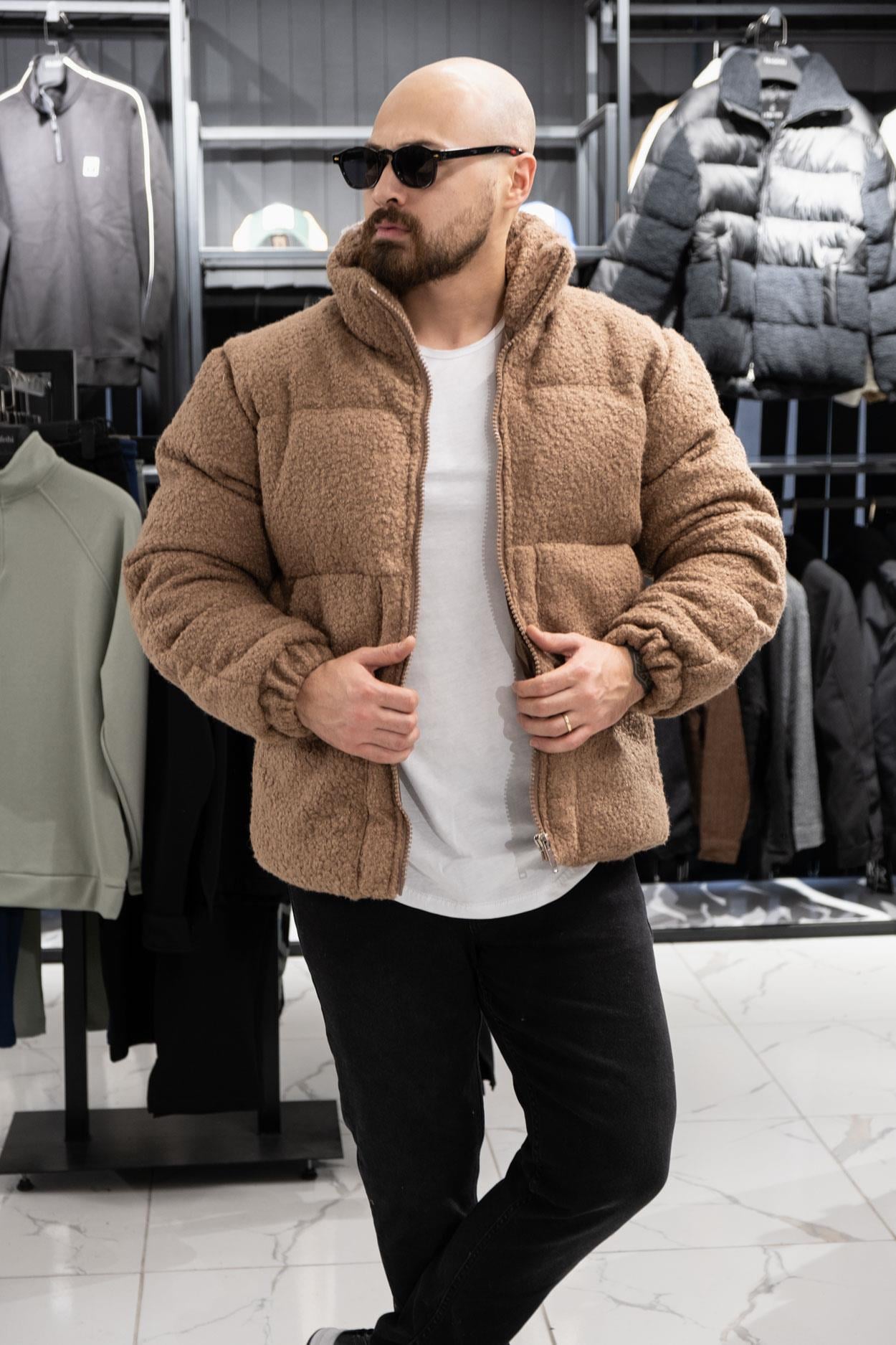 Kıvırcık Peluş Şişme Mont (MRCKA02)