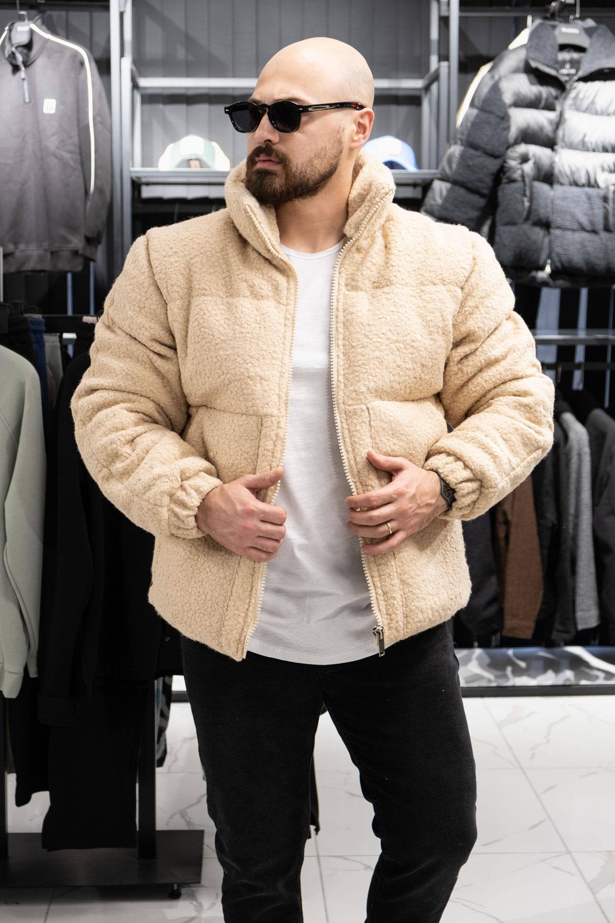Kıvırcık Peluş Şişme Mont (MRCKR02)