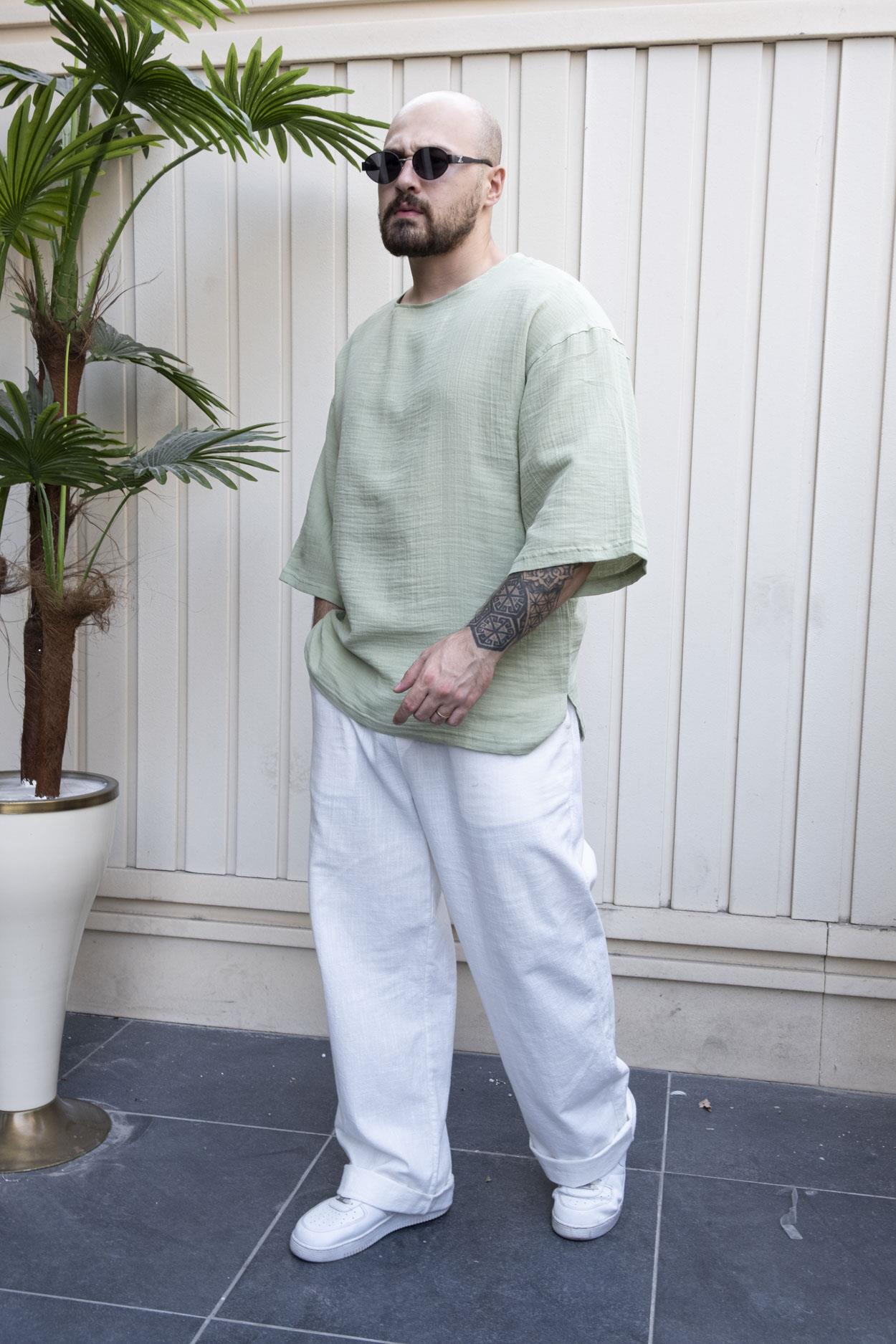 Musli Kumaş Bohem T-Shirt (LSY01)