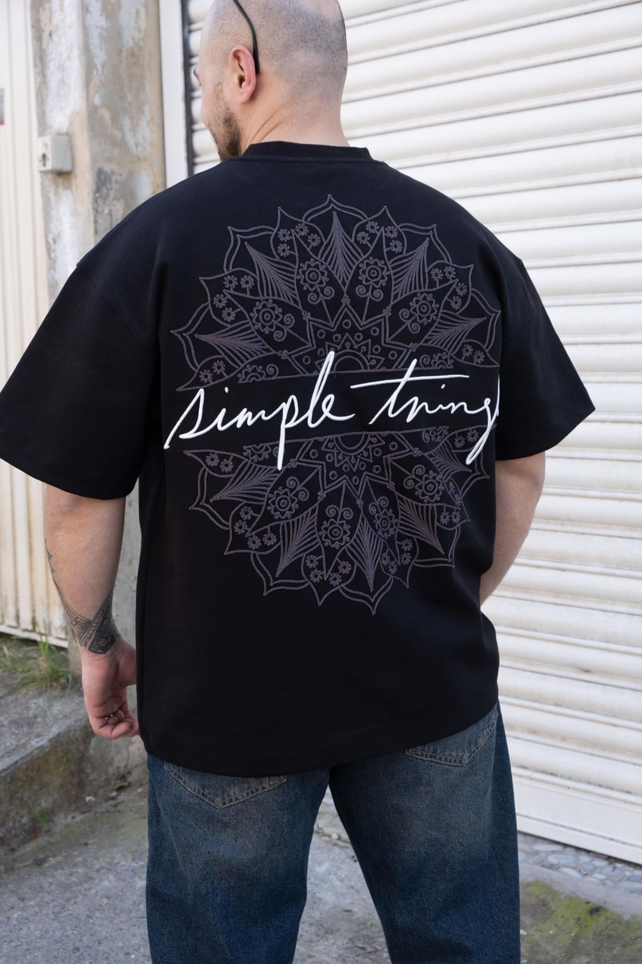 Nakış Detaylı Oversize T-Shirt (TSS07)