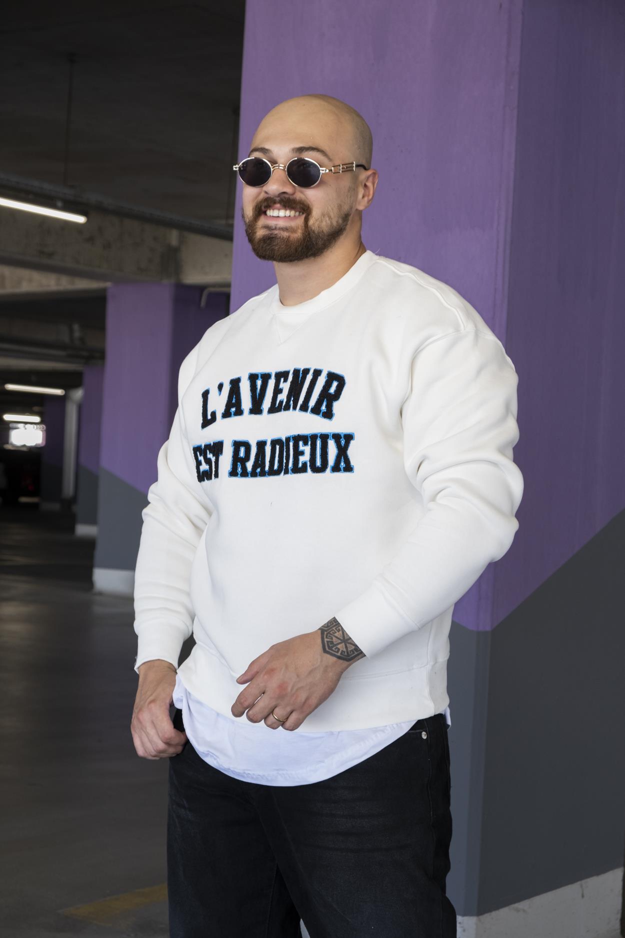 Nakış Detaylı Rahat Kalıp Sweatshirt (SVTB10)