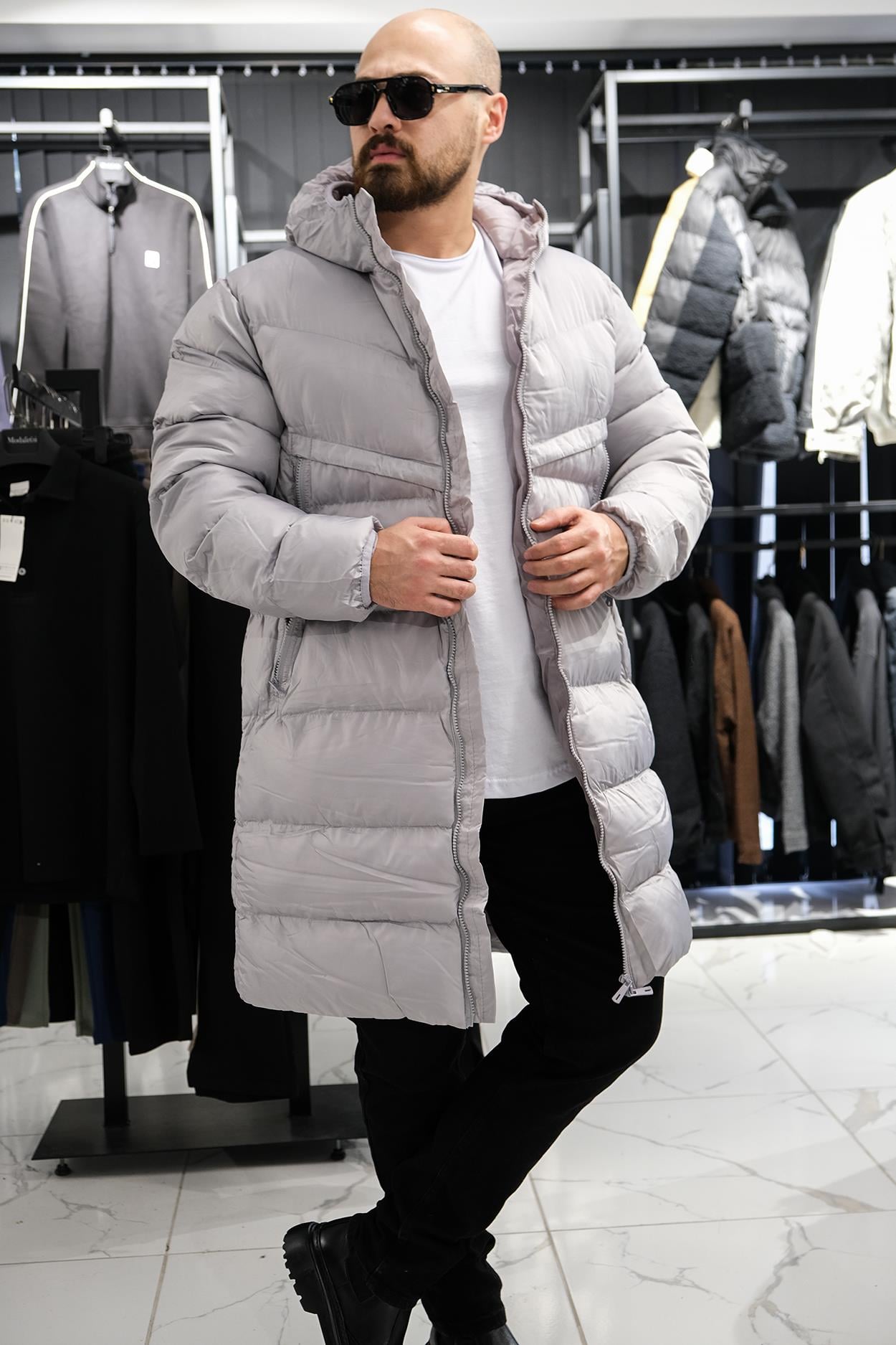 NK Model Uzun Şişme Mont (MRCG14)