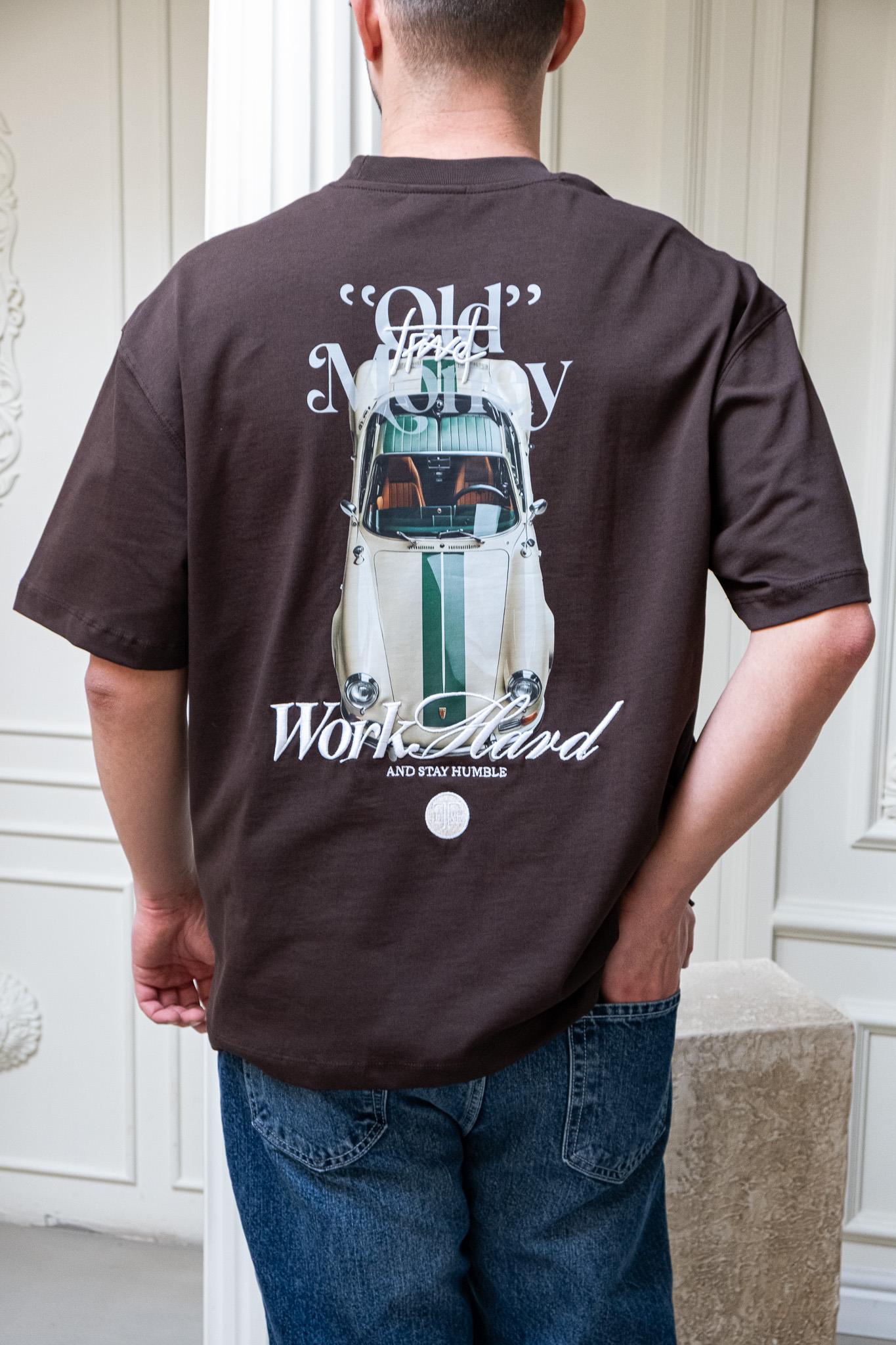 Old Money Vintage Car Tasarım T-Shirt (TSKA41)