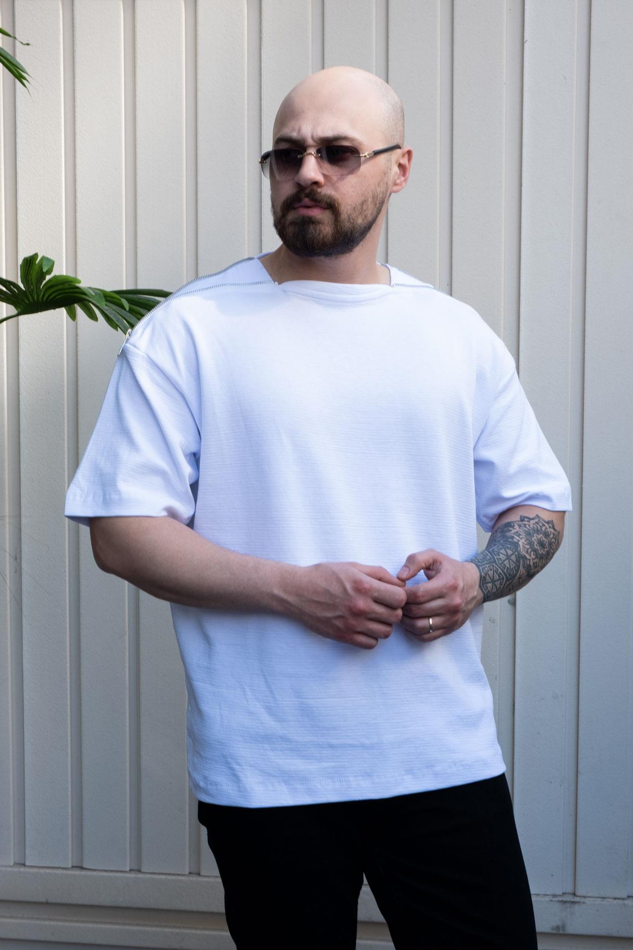 Omuz Detaylı Oversize T-Shirt (TSB26)