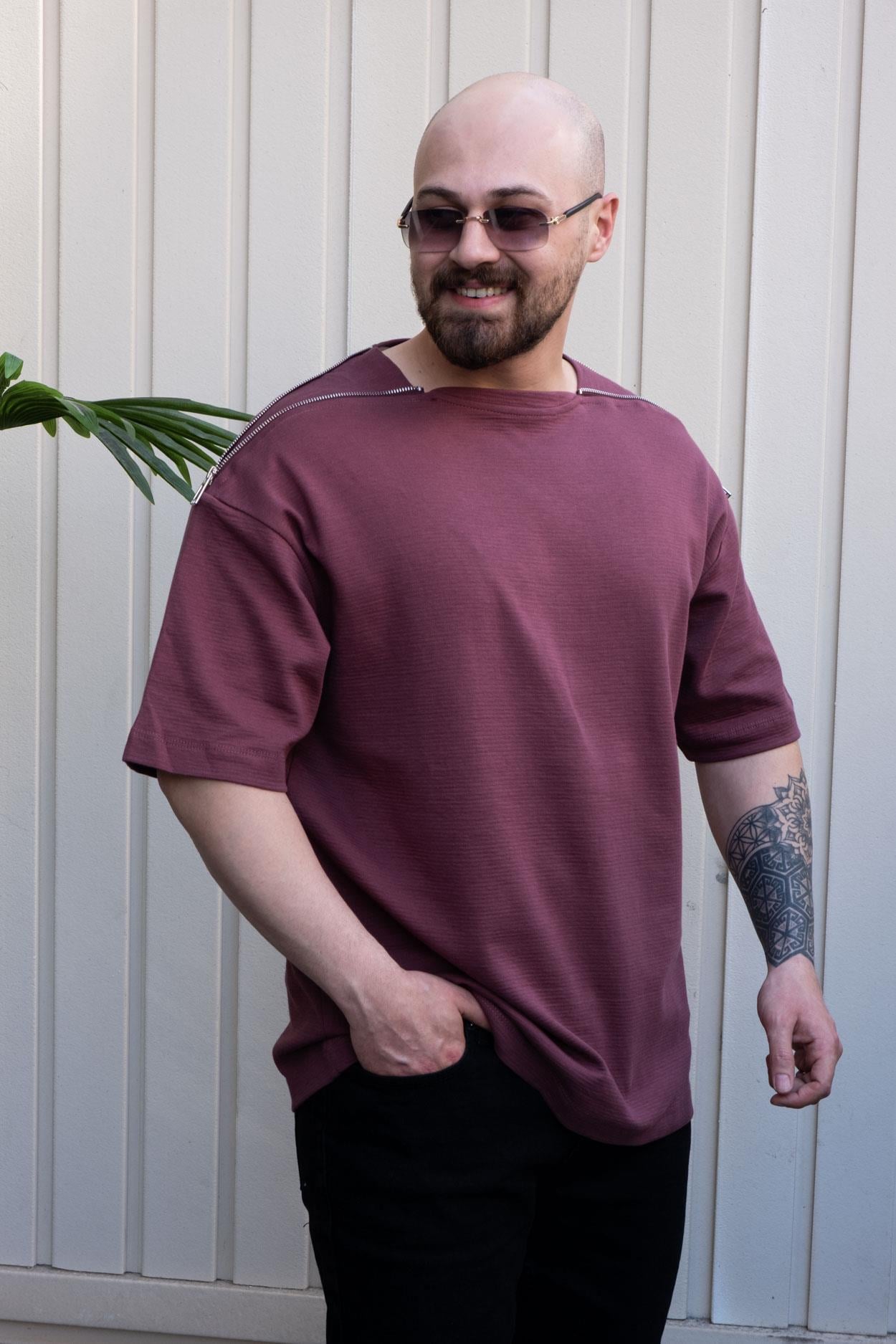 Omuz Detaylı Oversize T-Shirt (TSBO26)