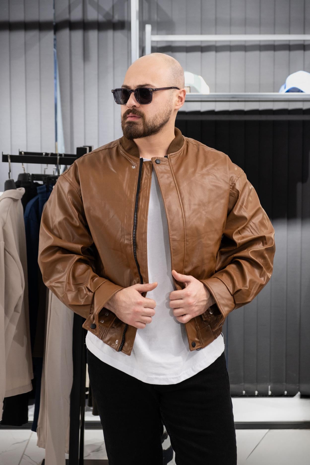 Oversize Deri Ceket (İCKK01)