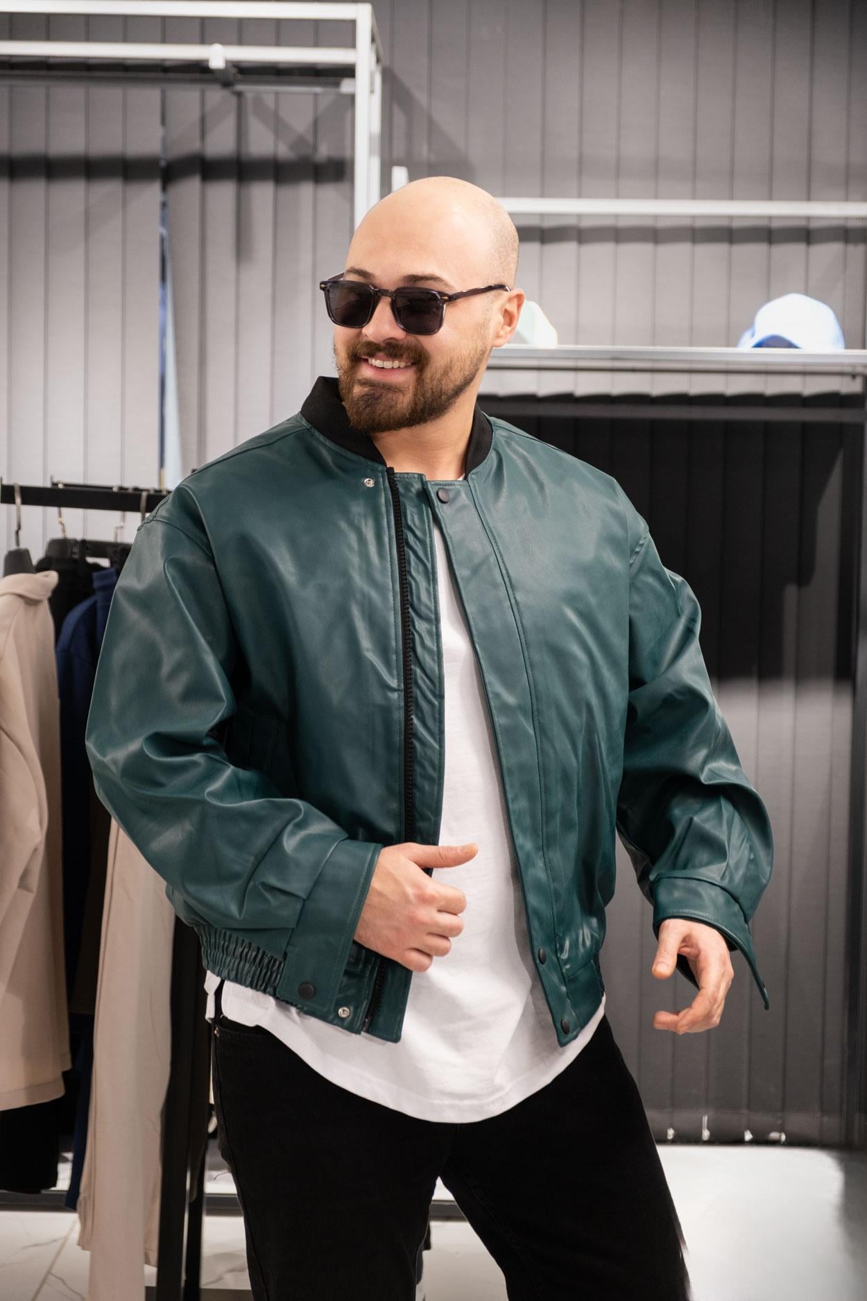 Oversize Deri Ceket (İCY01)
