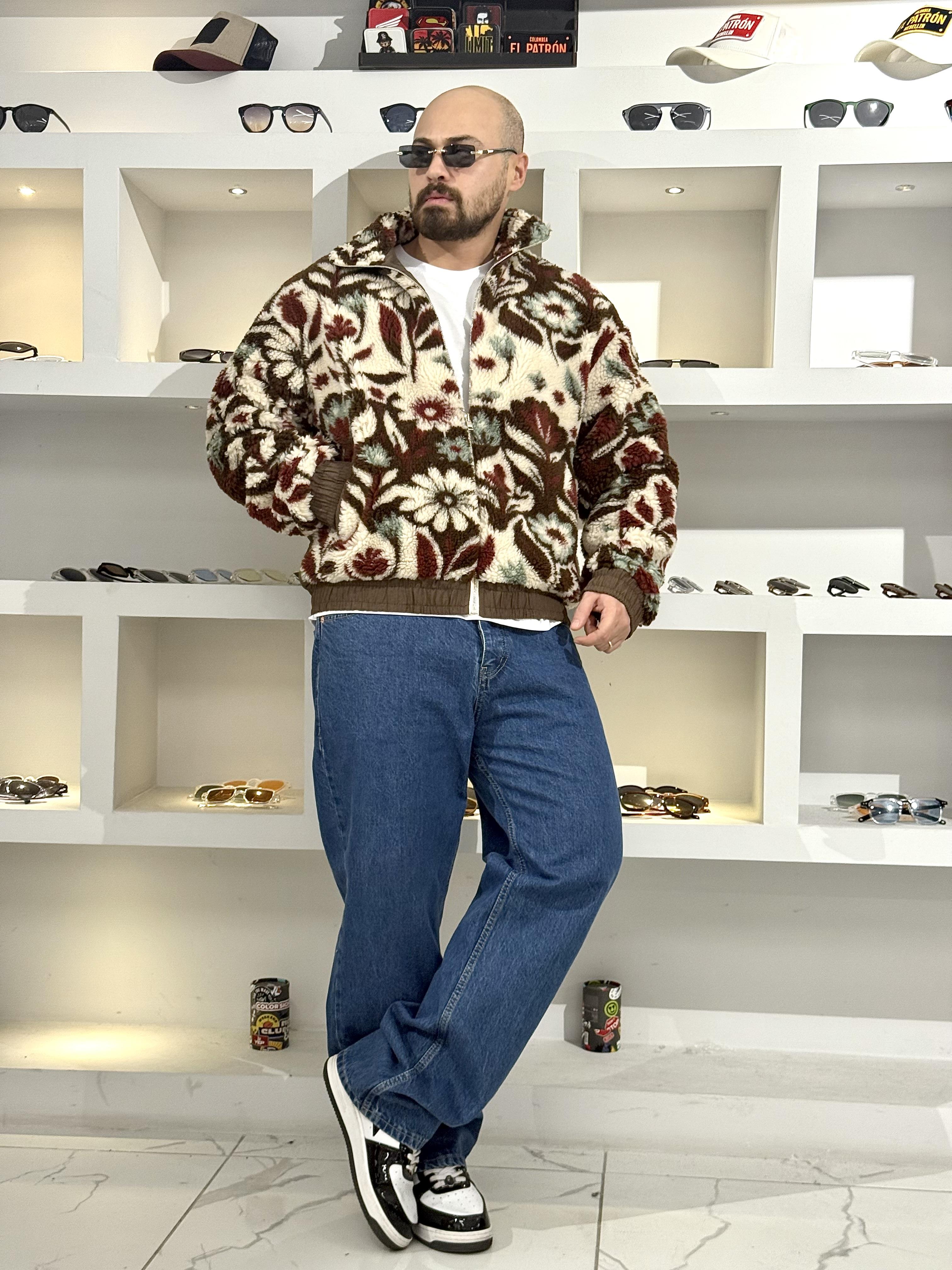 Oversize Retro Peluş Mont (MT51)