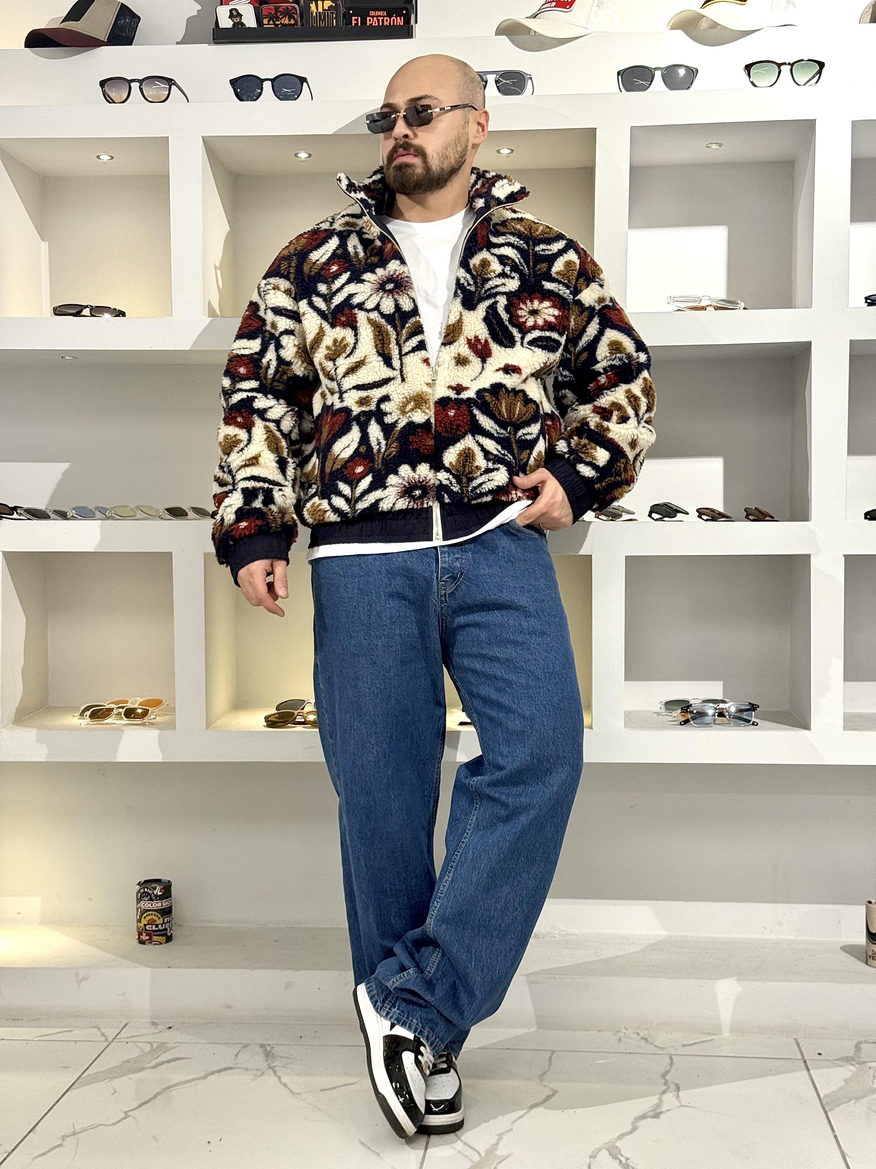 Oversize Retro Peluş Mont (MT53)
