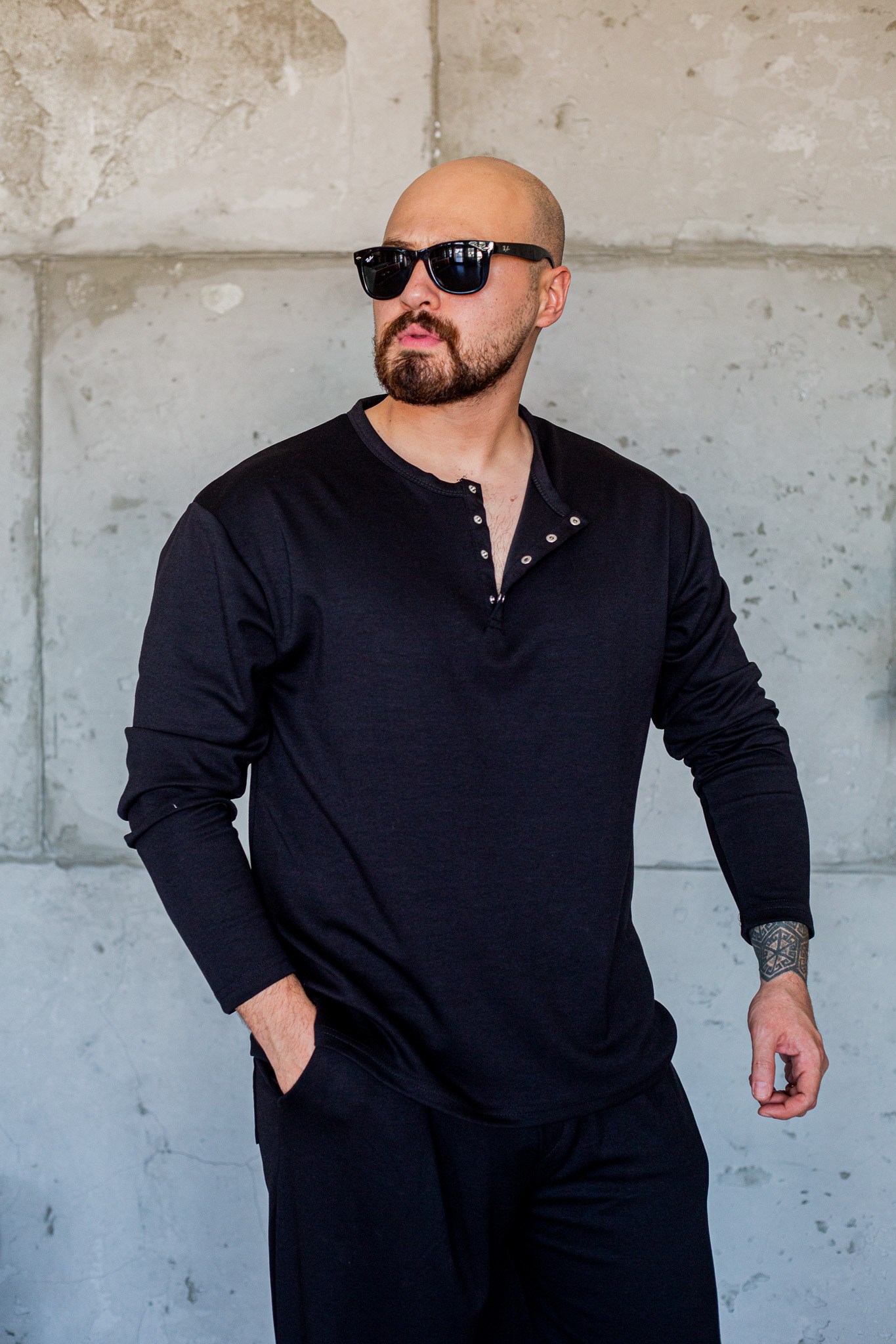 Oysho Kumaş Düğme Detaylı Sweat/Jogger Takım (TKS72)