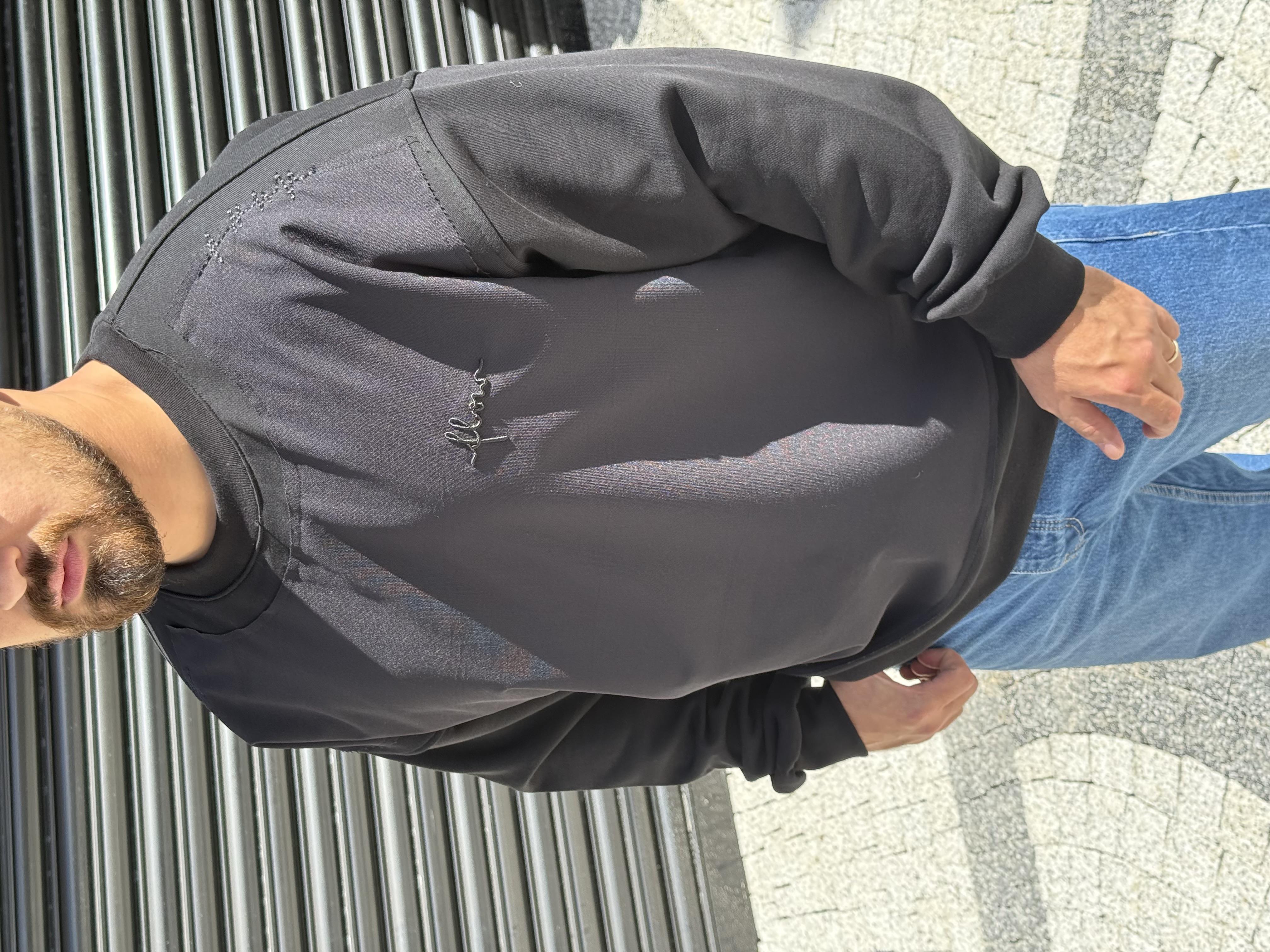 Parça Detaylı Üç İplik Sweatshirt (SVTS51)