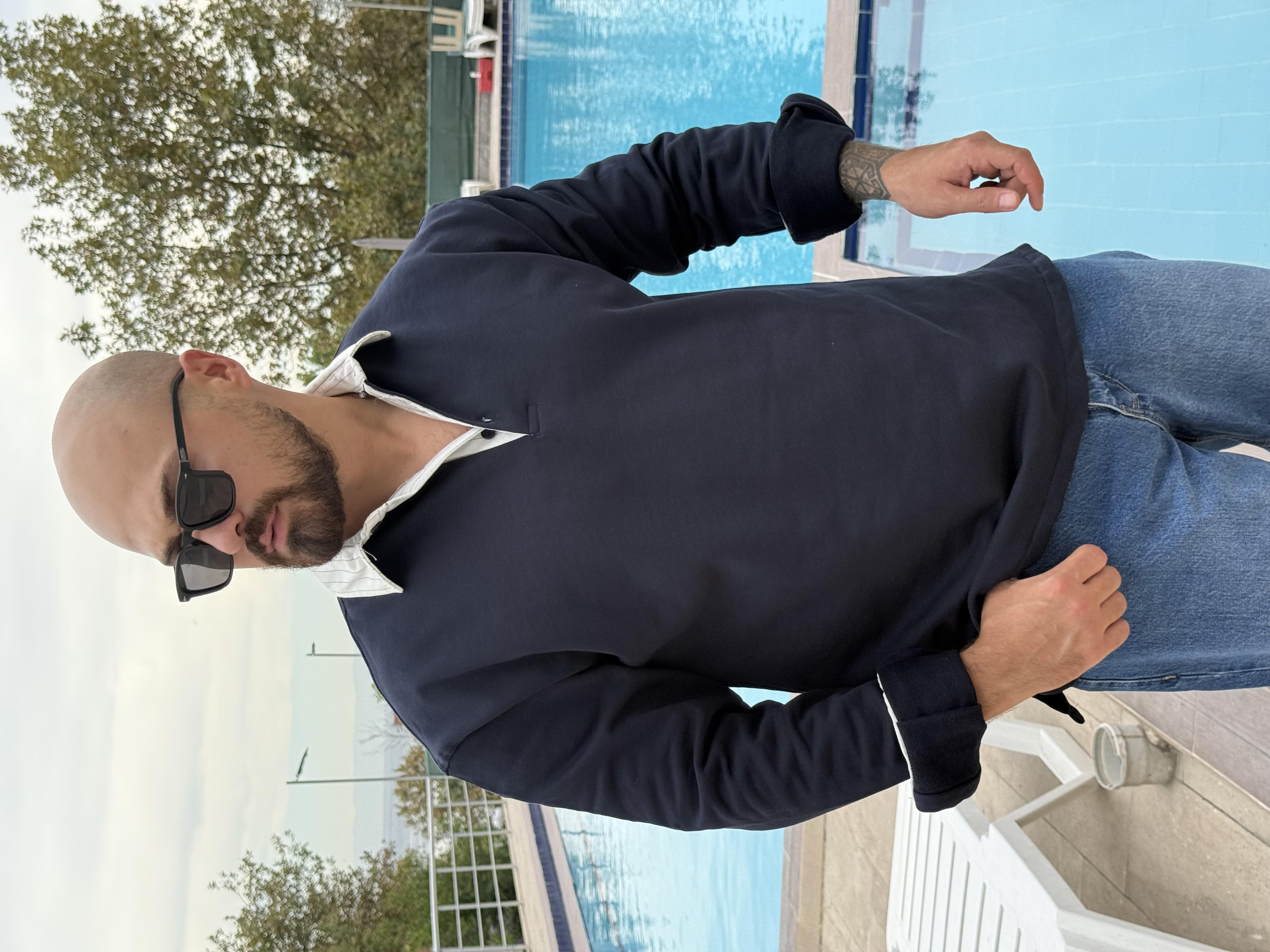 Polo Yaka Oversize Sweatshirt (SVTL45)