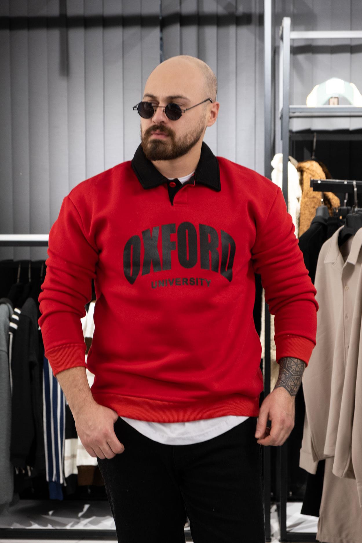 Polo Yaka Üç İplik Sweatshirt (K-SWTKI5)