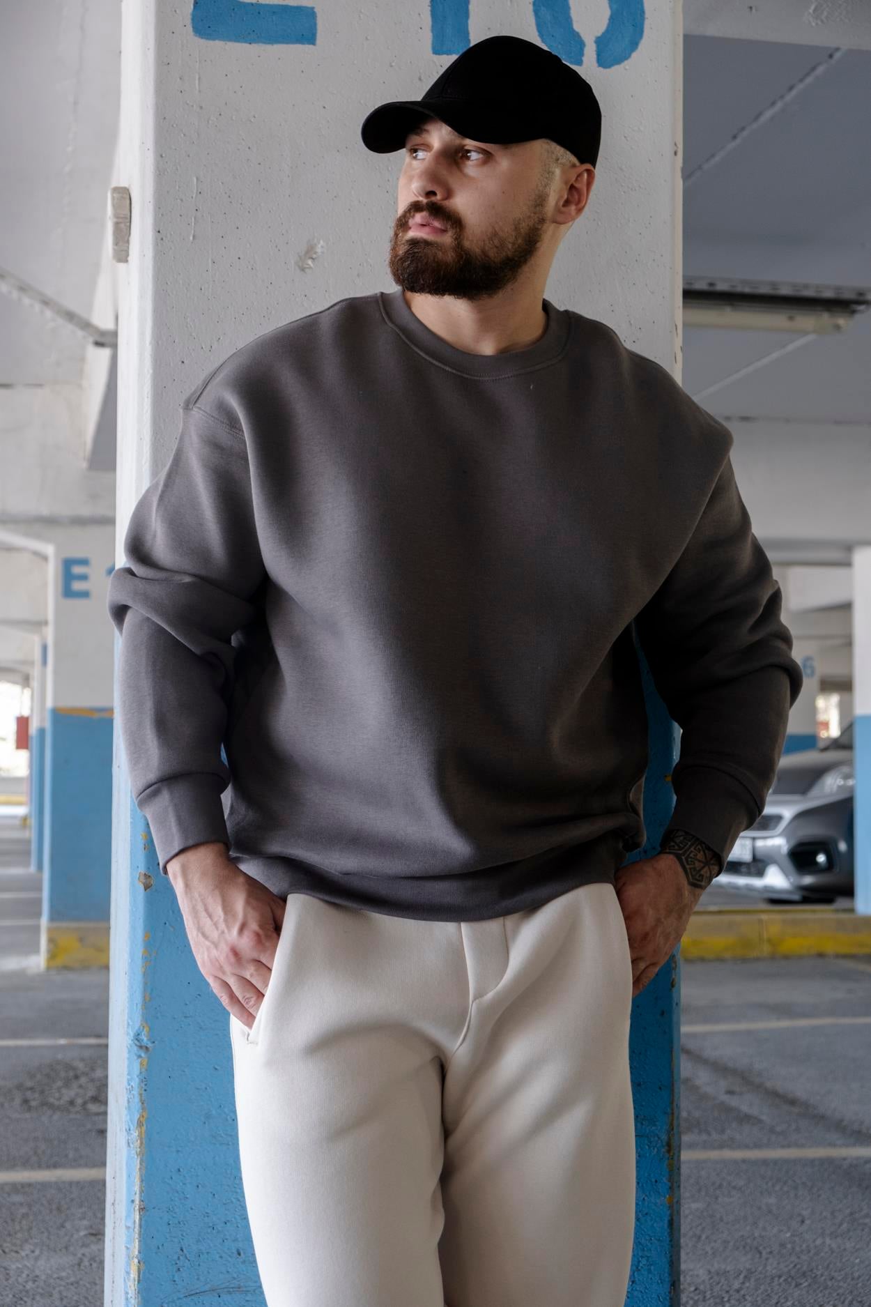 Rahat Kalıp Basic Sweatshirt (SVTA02)
