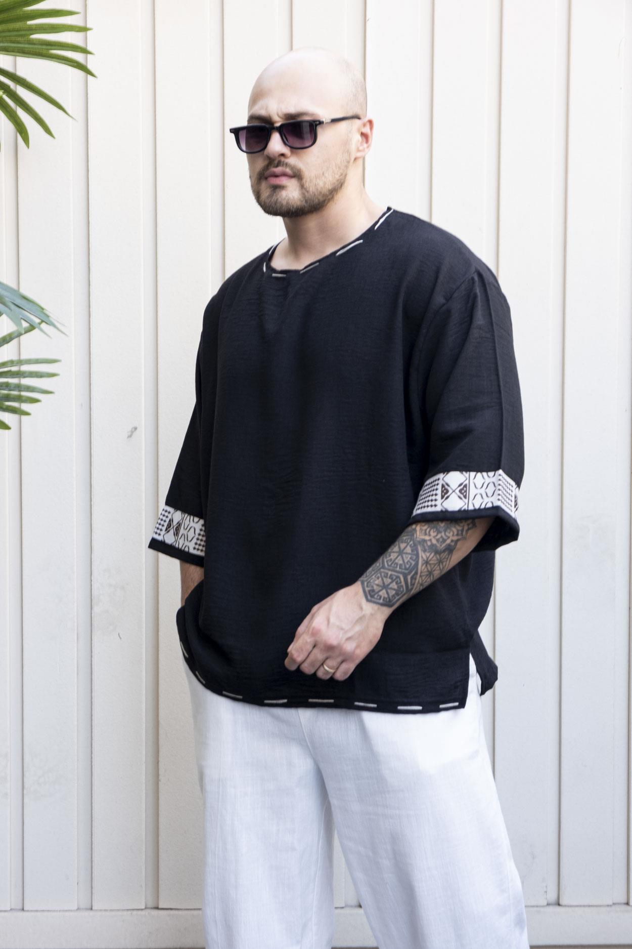 Rahat Kalıp Bohem T-Shirt (TSS36)
