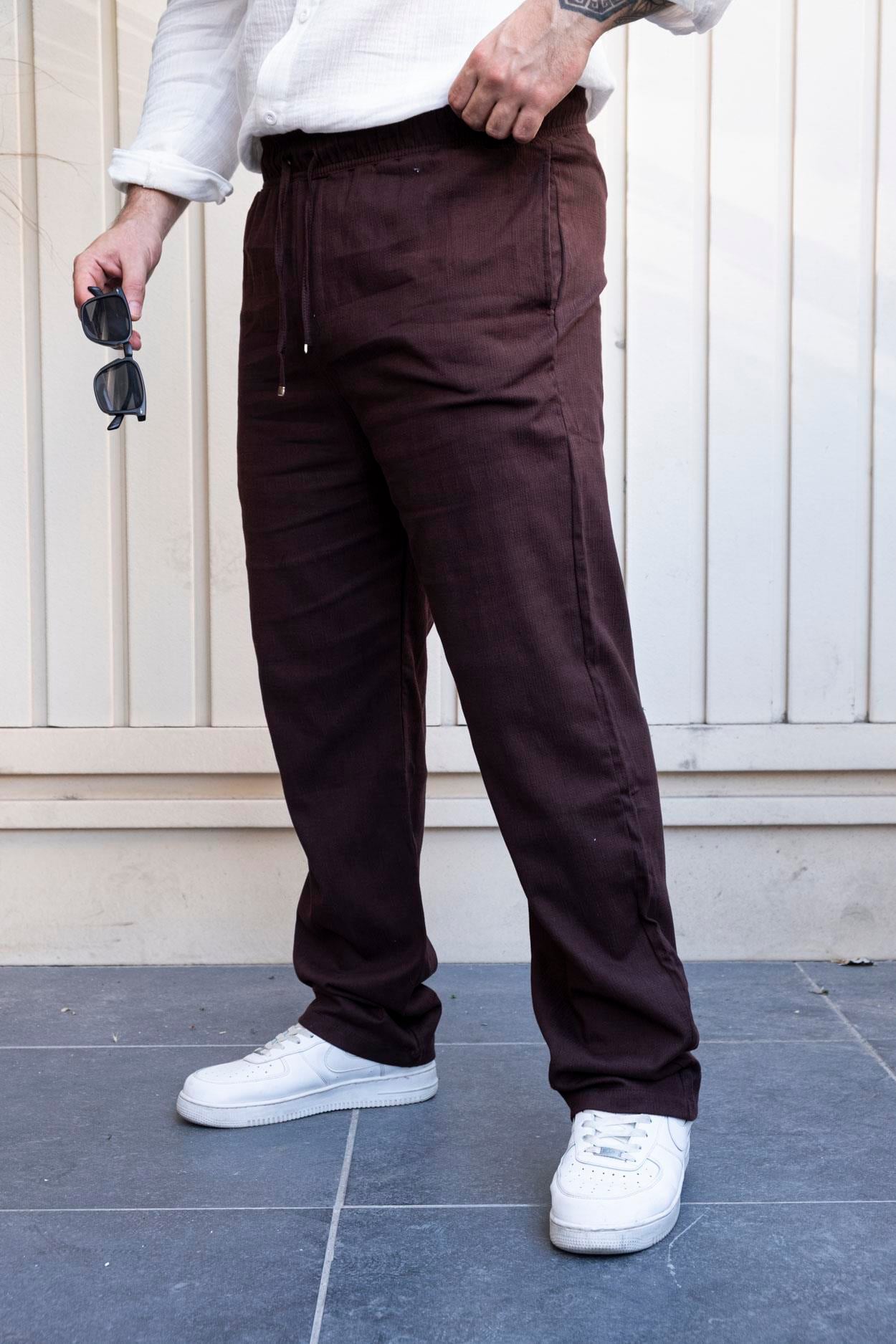 Rahat Kalıp Keten Pantolon (SPKA05)