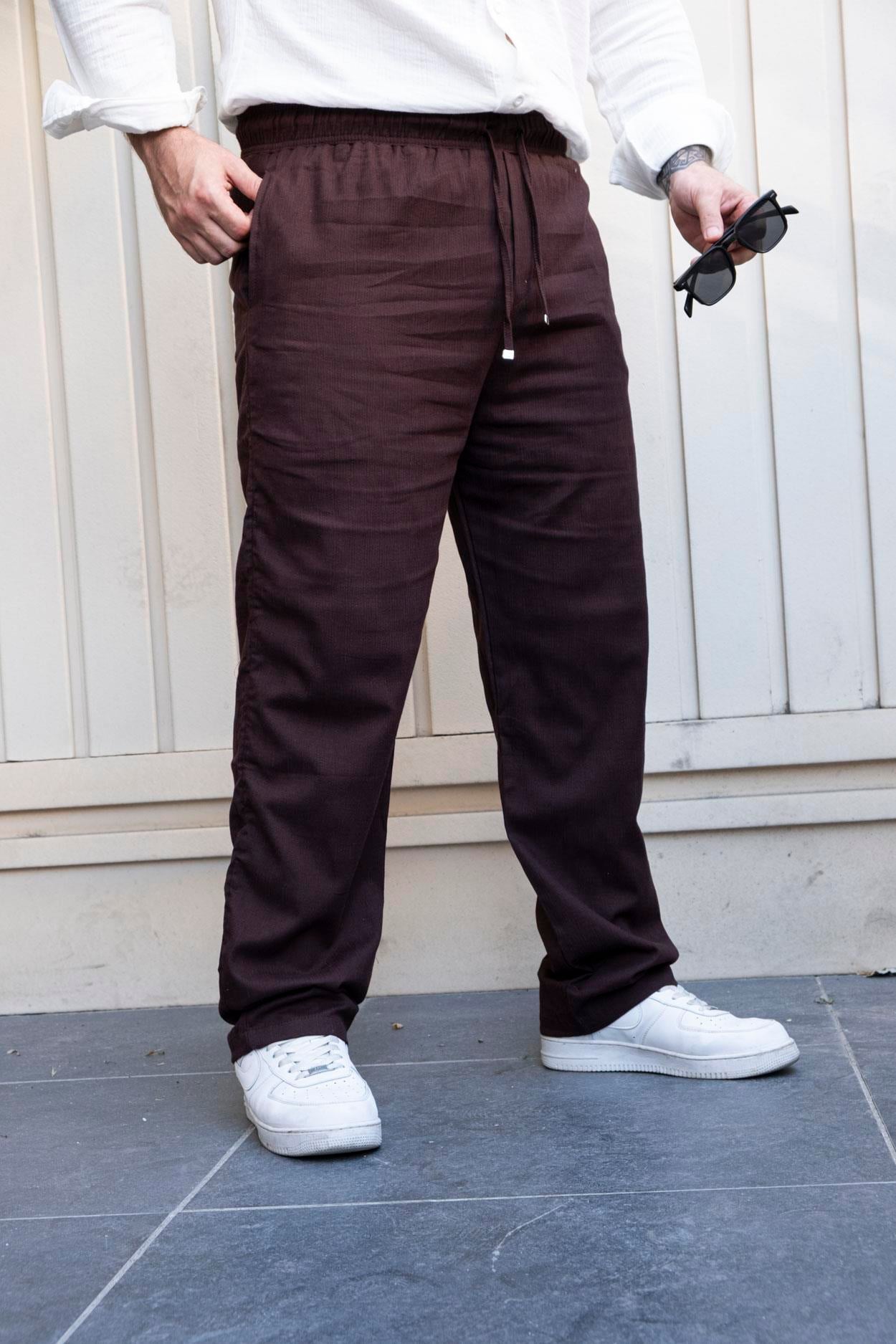 Rahat Kalıp Keten Pantolon (SPKA05)
