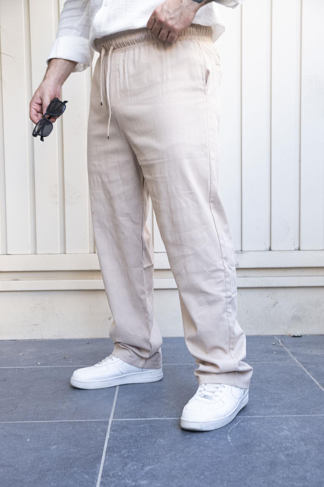 Rahat Kalıp Keten Pantolon (SPKR05)