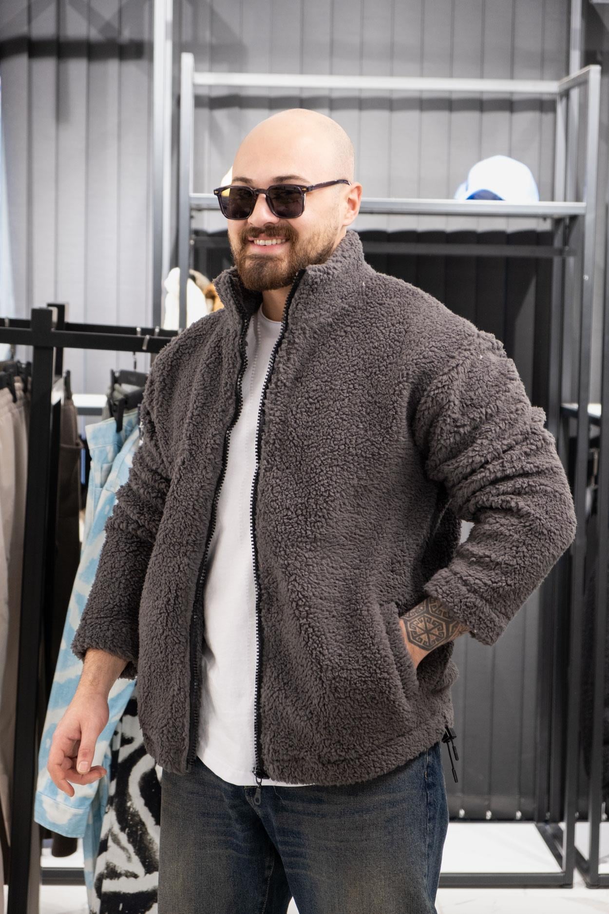 Rahat Kalıp Peluş Ceket (FR-CA02)